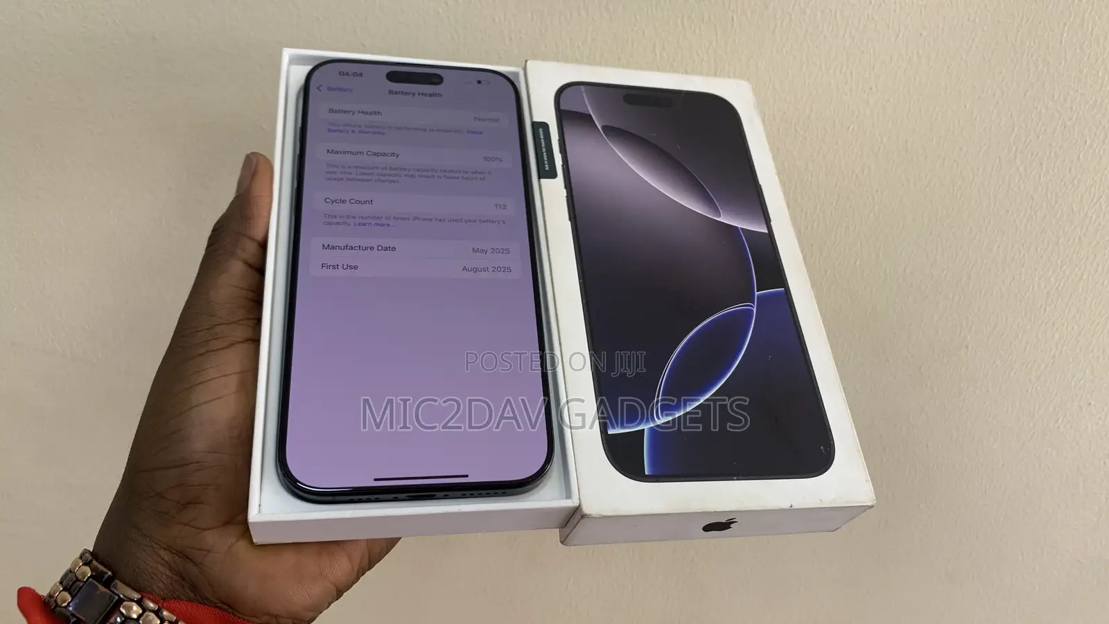 Apple iPhone 16 Pro Max 256 GB Black