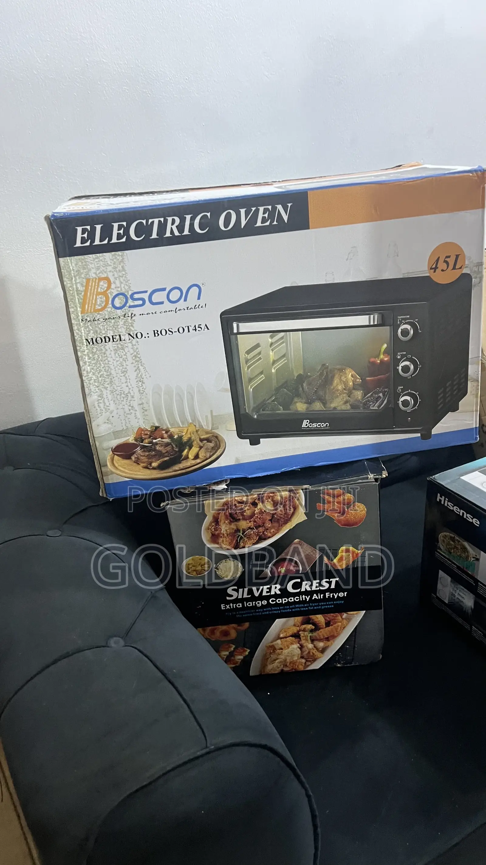 Boscon 45l Oven – Energy-Saving Electric Baking Solution