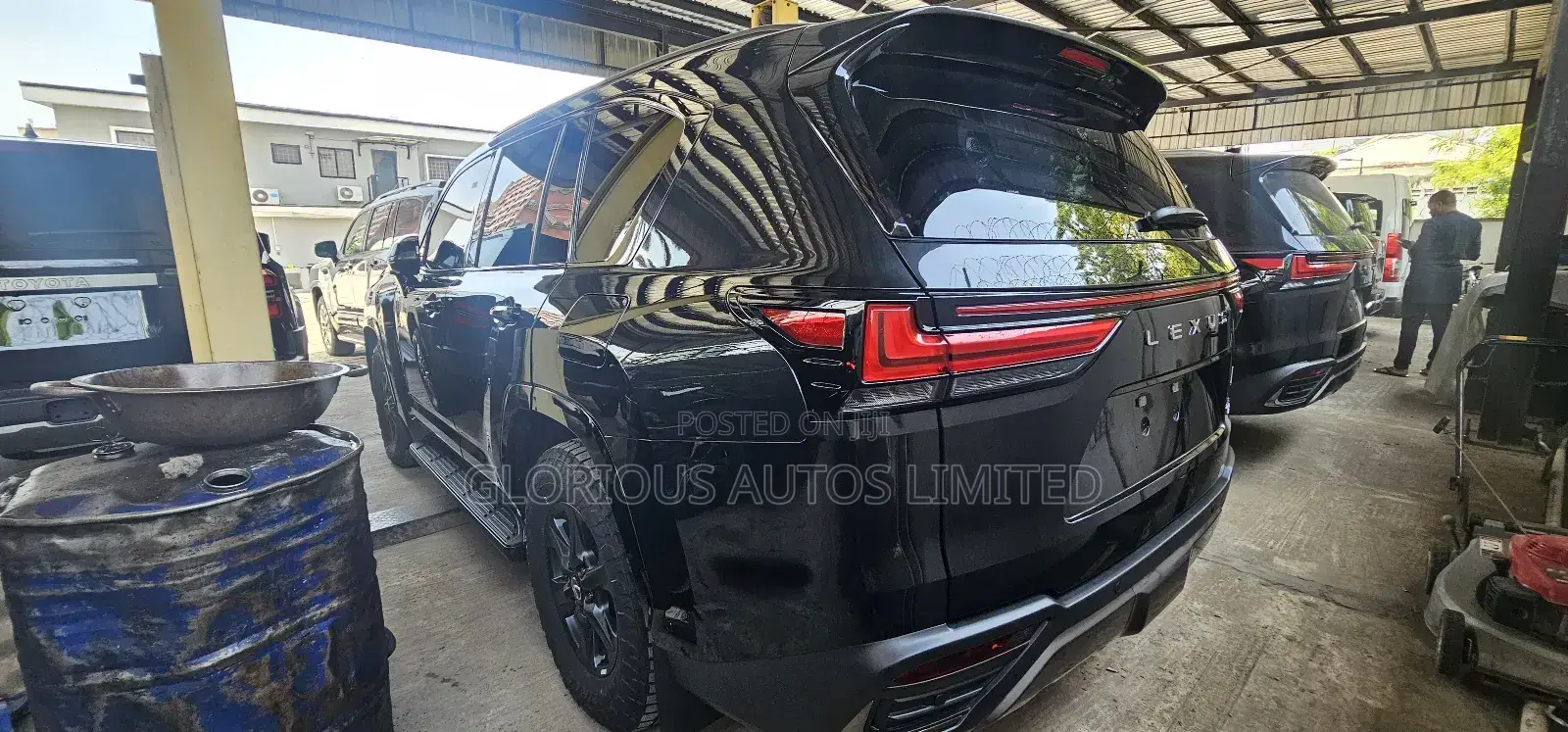 New Lexus LX 700h 2025 Black