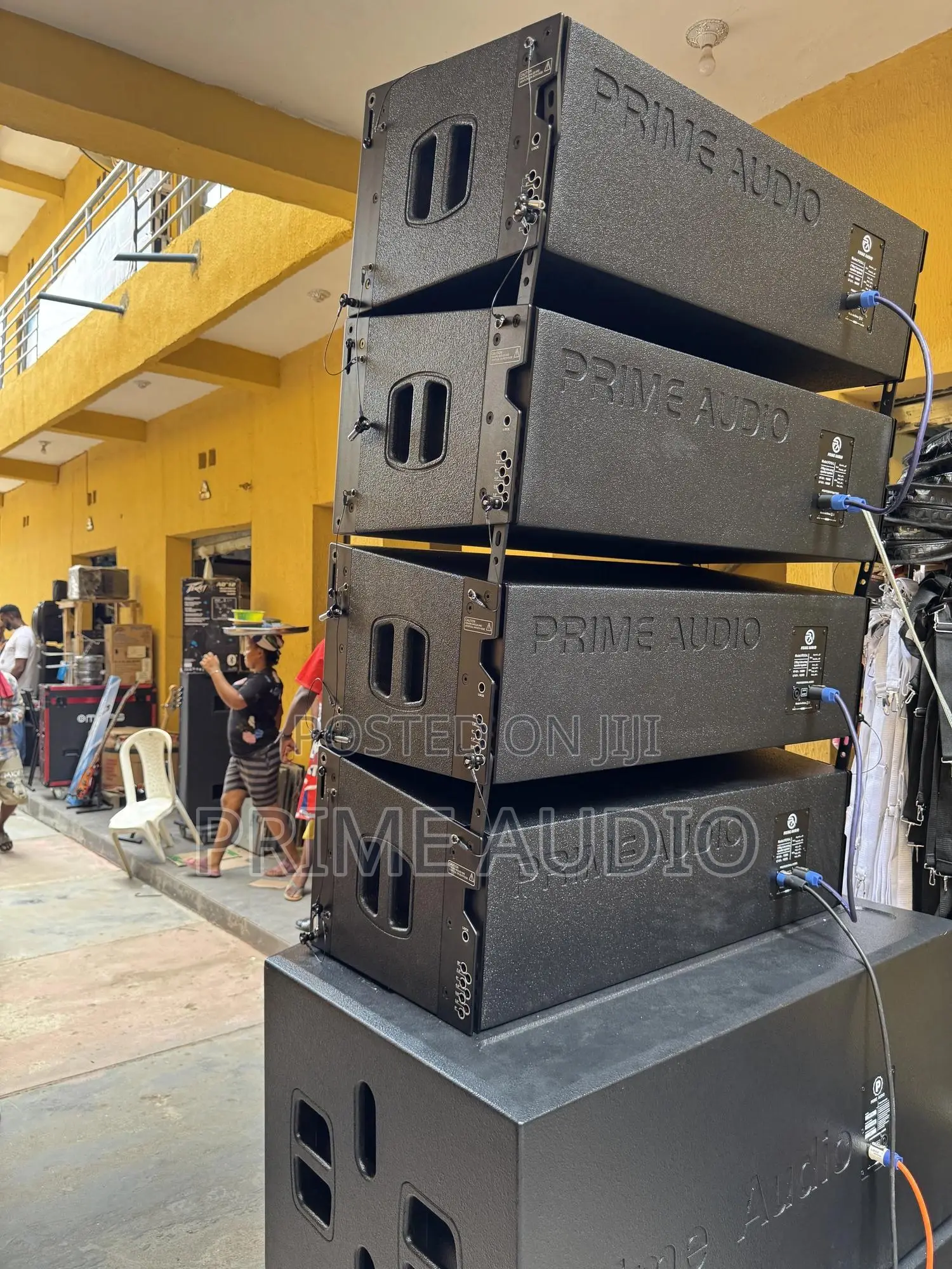 Prime Audio P212l Double 12 Inchs Line Array Speaker