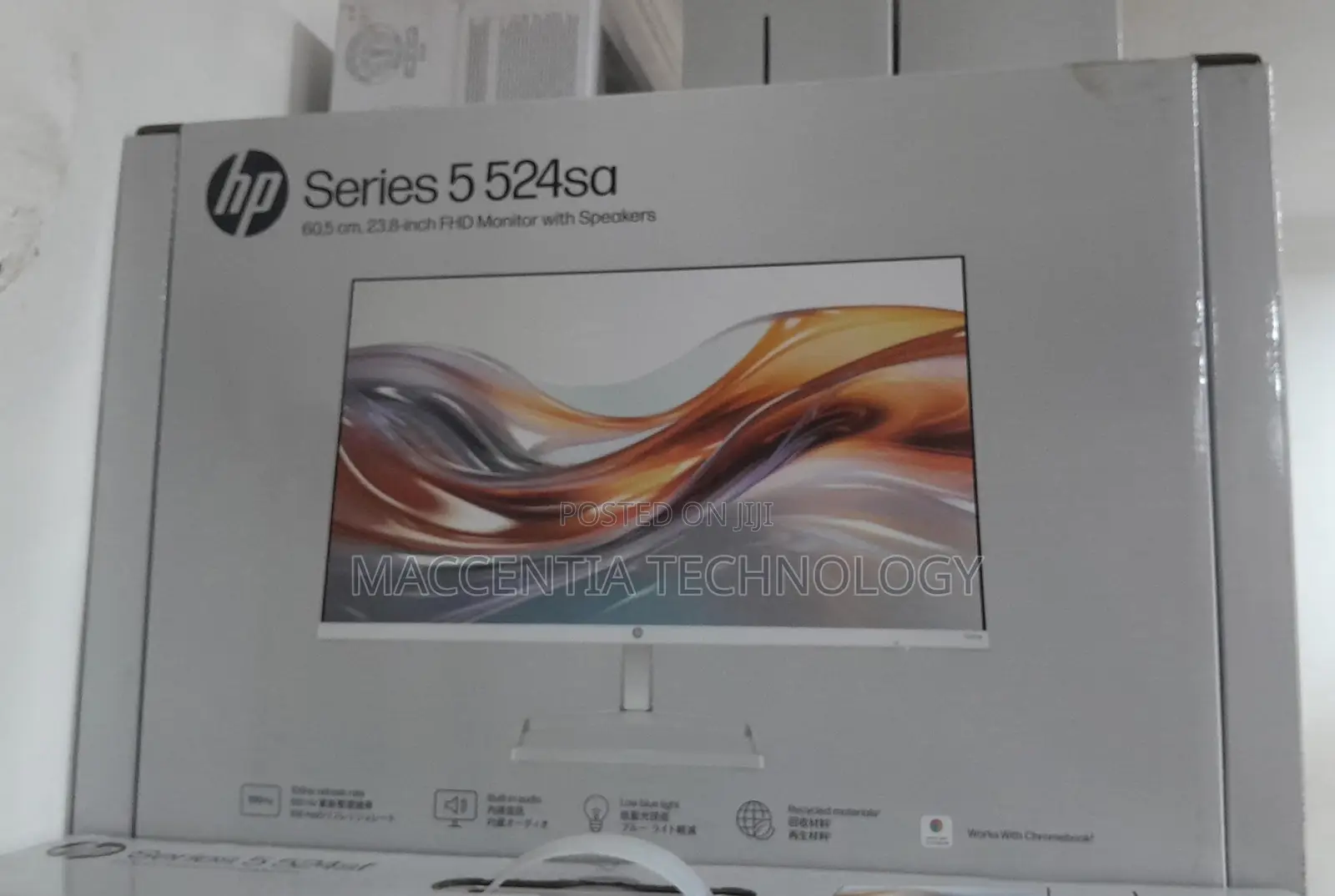 Hp Series 5 23.8 Inch FHD Monitor With Speakers - 524sa (94c36aa)