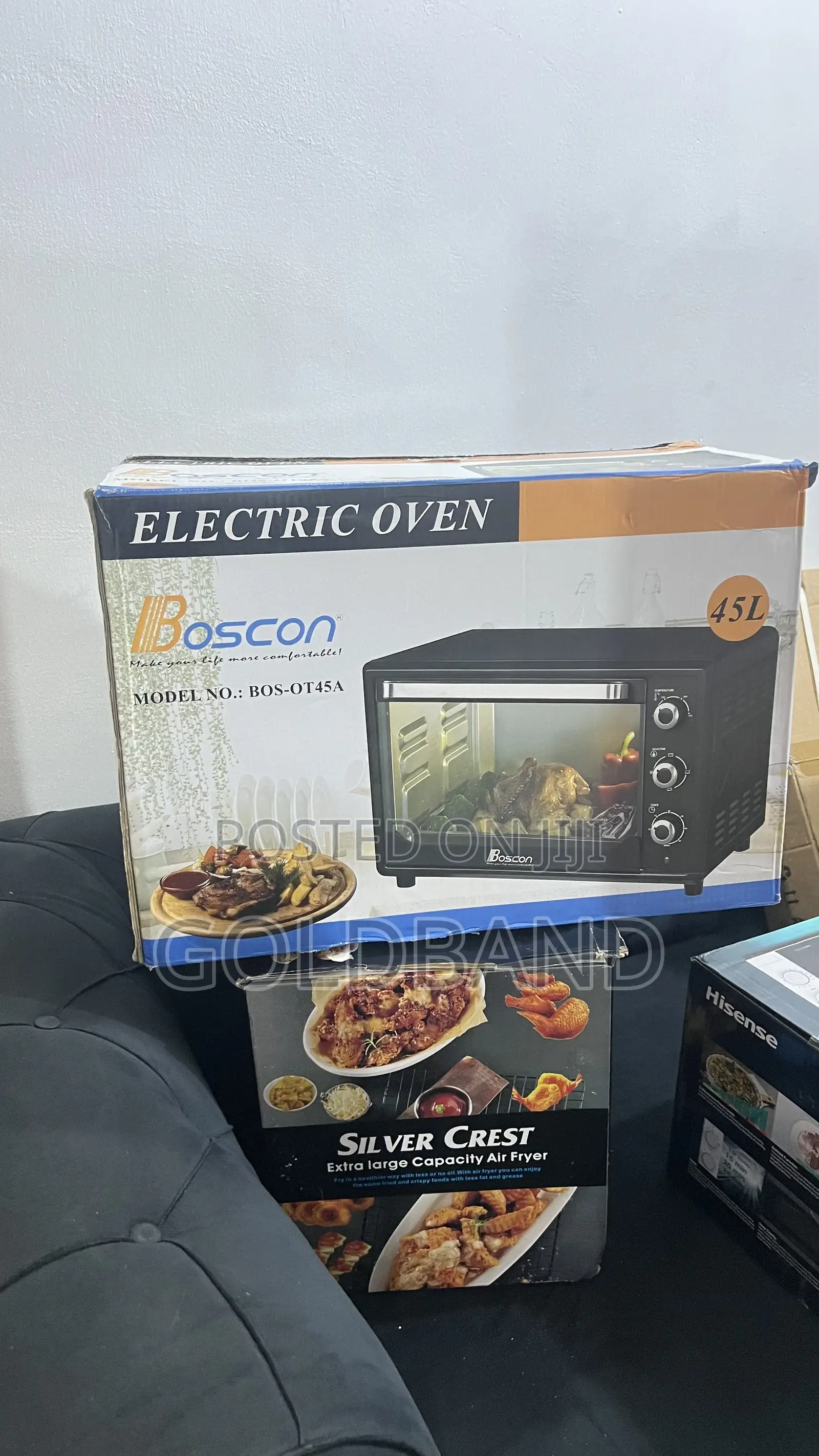 Boscon 45l Electric Oven – Compact Powerhouse for Kitchens