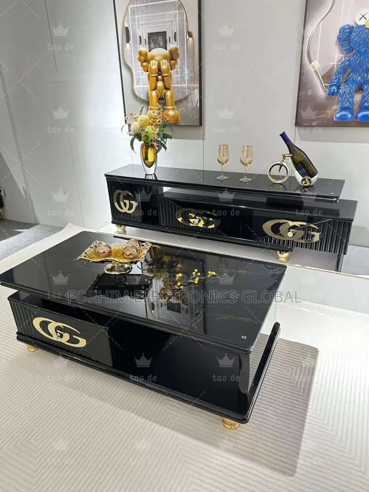 Set of Tv Stand Centre Table