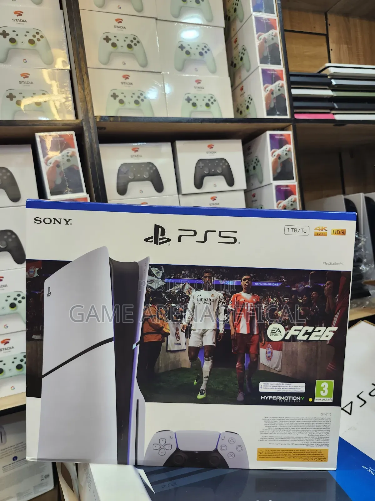 Ps5 1tb Bundle With Ea Fc26 – Brand New