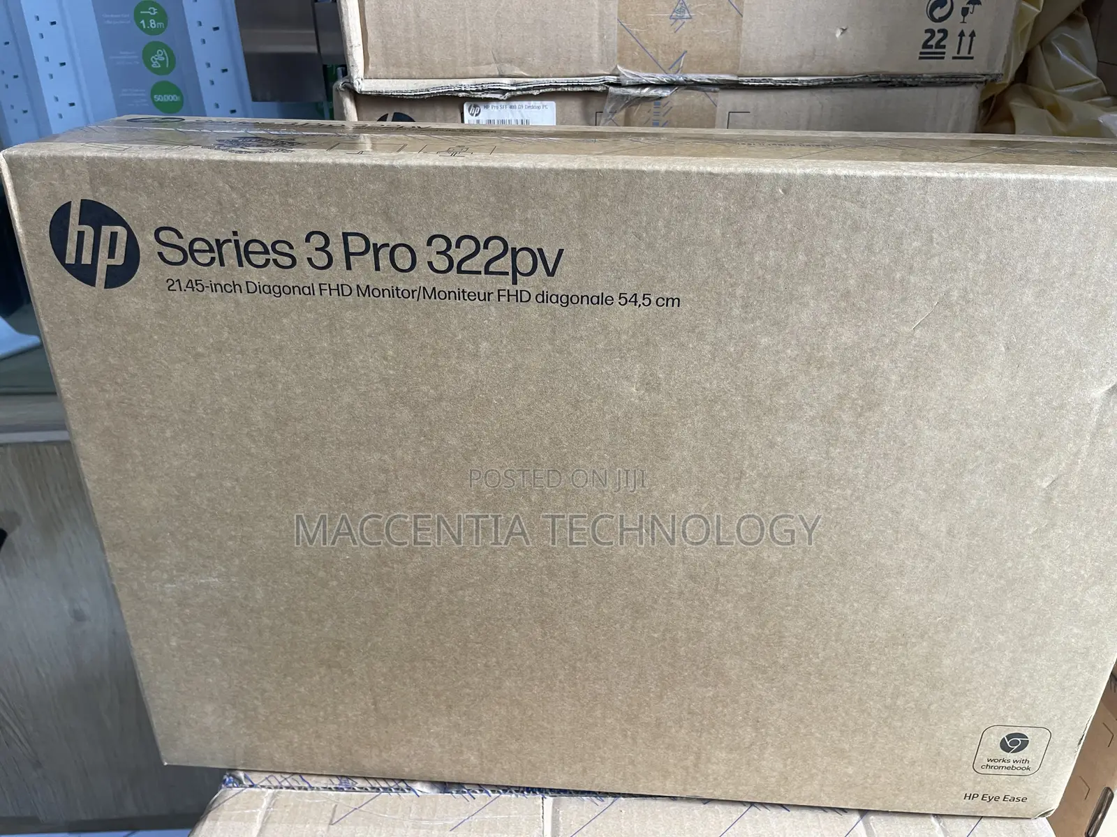 Hp Series 3 Pro 21.45 Inch FHD Monitor - 322pv (9u5a2aa)