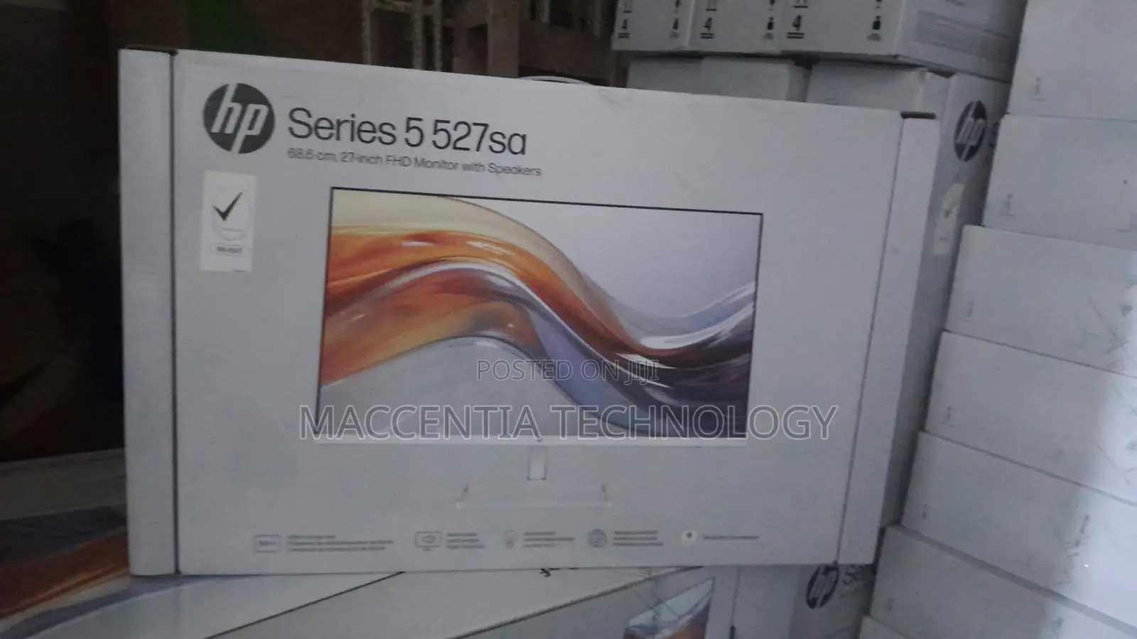 Hp Series 5 27 Inch FHD Monitor With Speakers - 527sa (94f48aa)