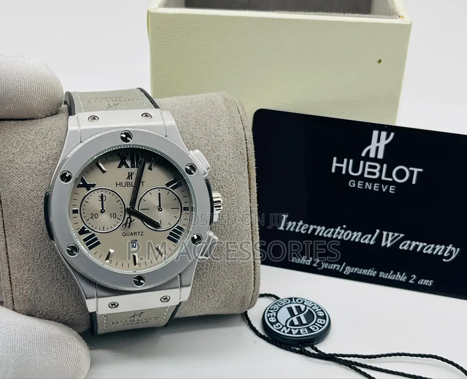 Hublot Leather Watch
