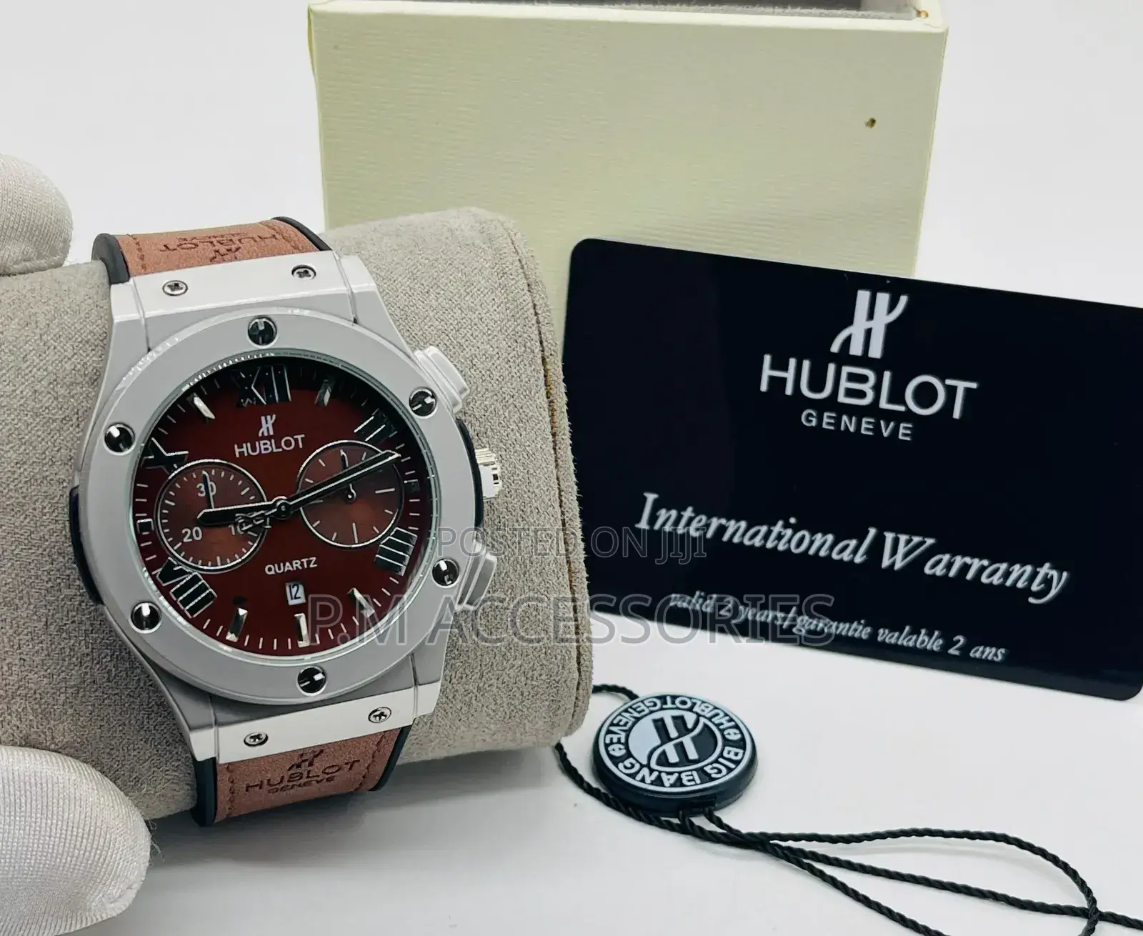 Hublot Leather Watch