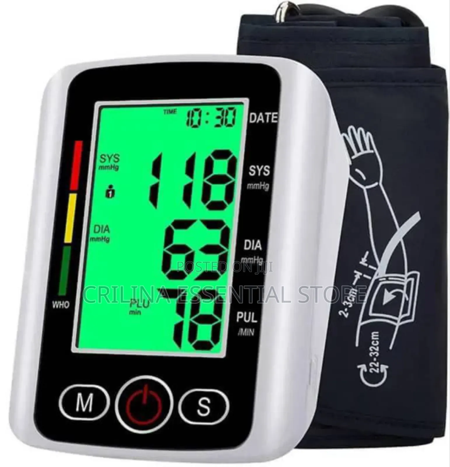 Electronic Blood Pressure Monitor With Voice Function