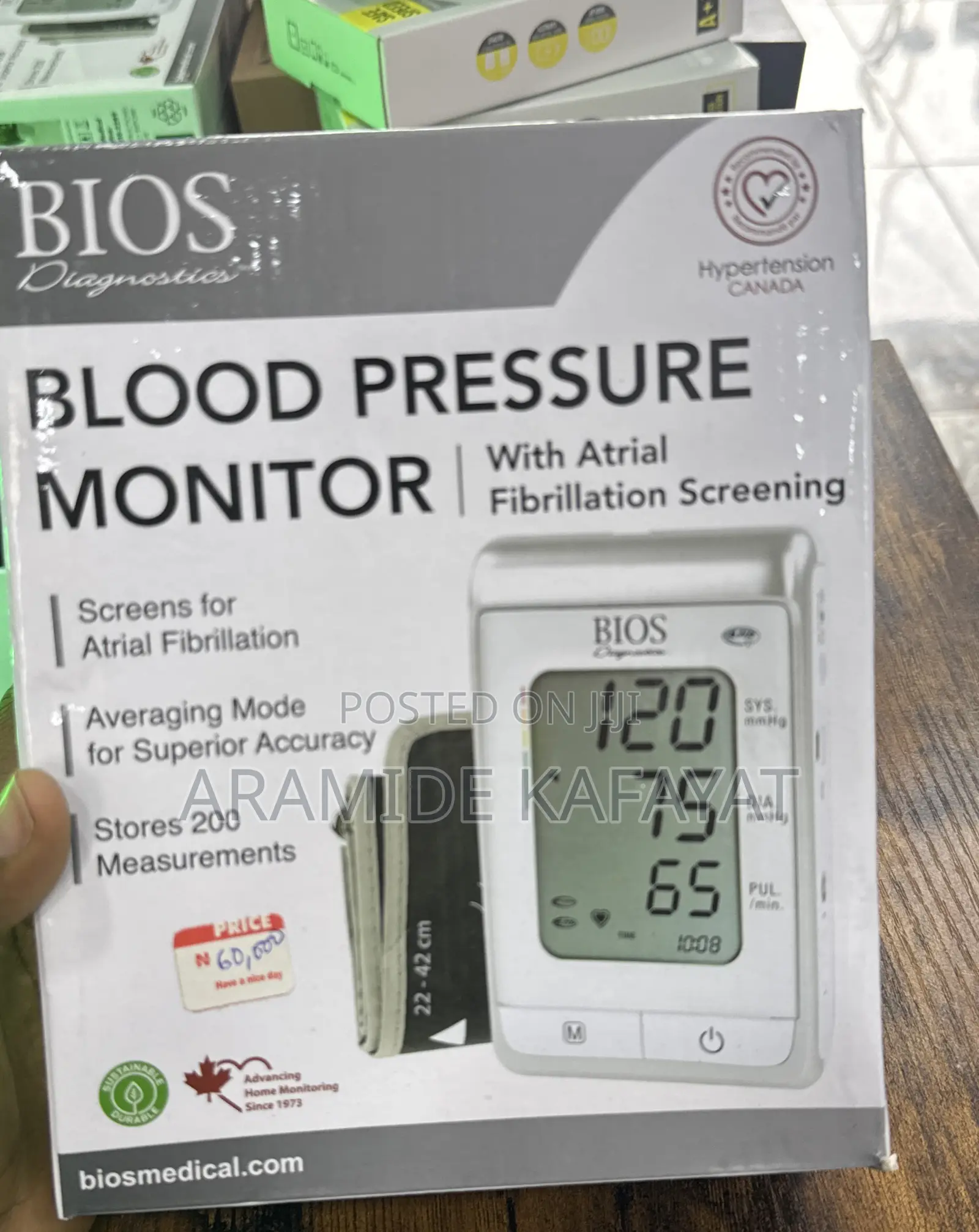 Bios Blood Pressure Monitor