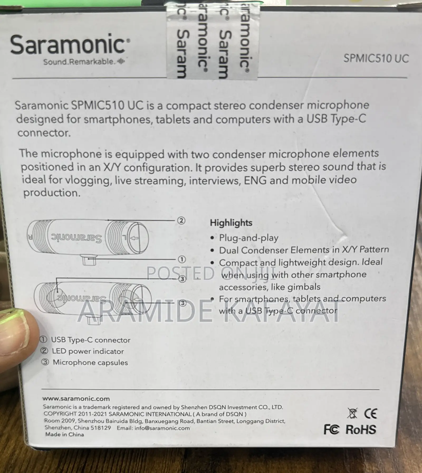 Saramonic Microphone Stereo