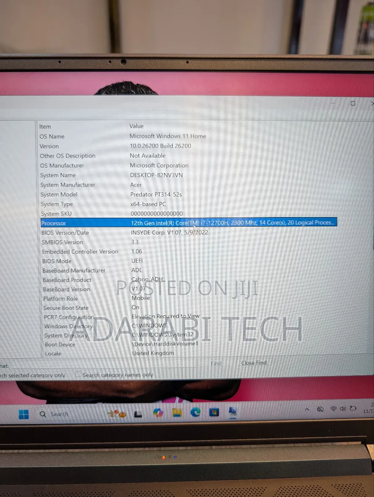 Laptop Acer Predator Triton 300 16GB Intel Core I7 SSD 1T