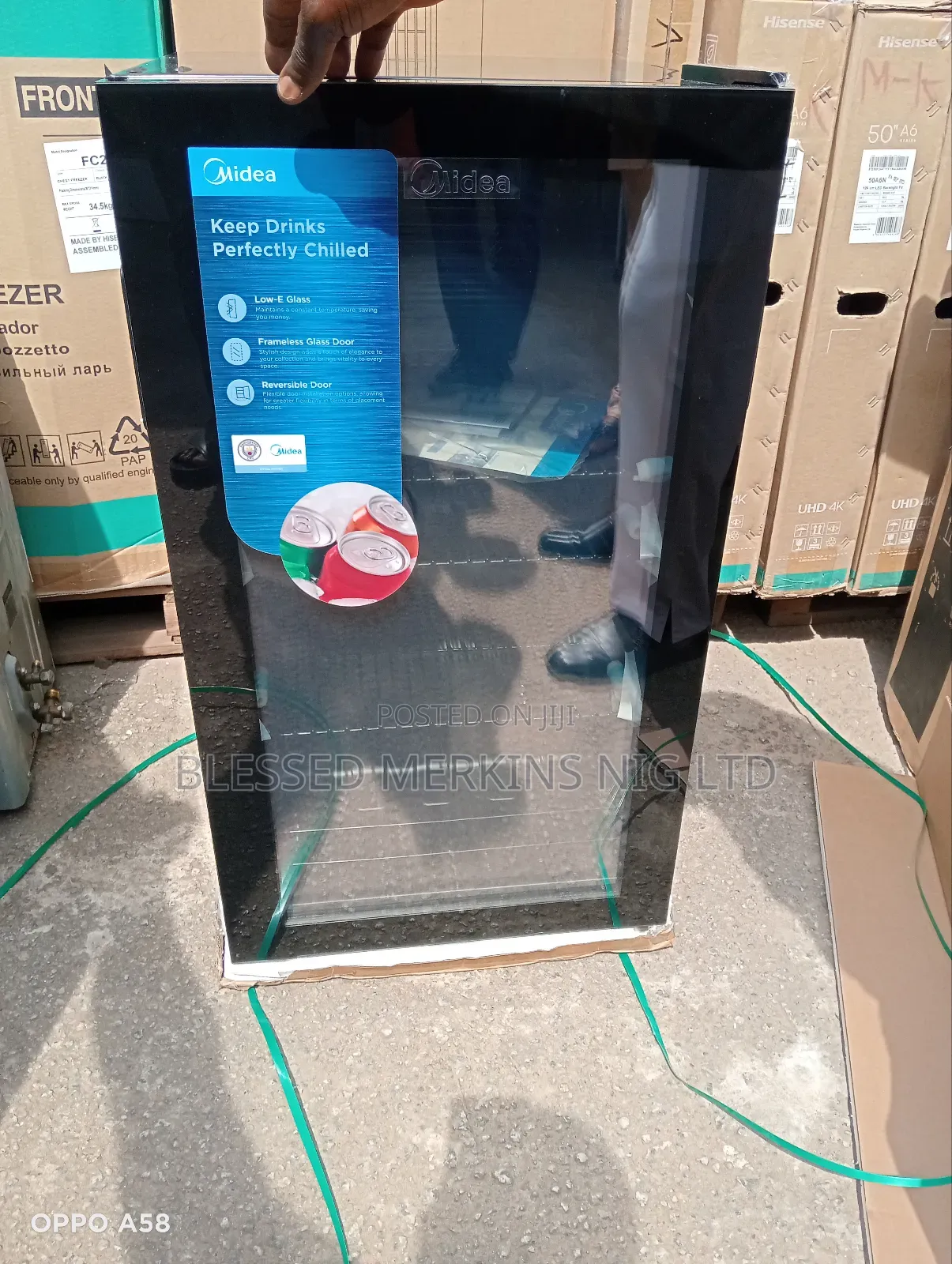 Midea Display Fridge 95litres