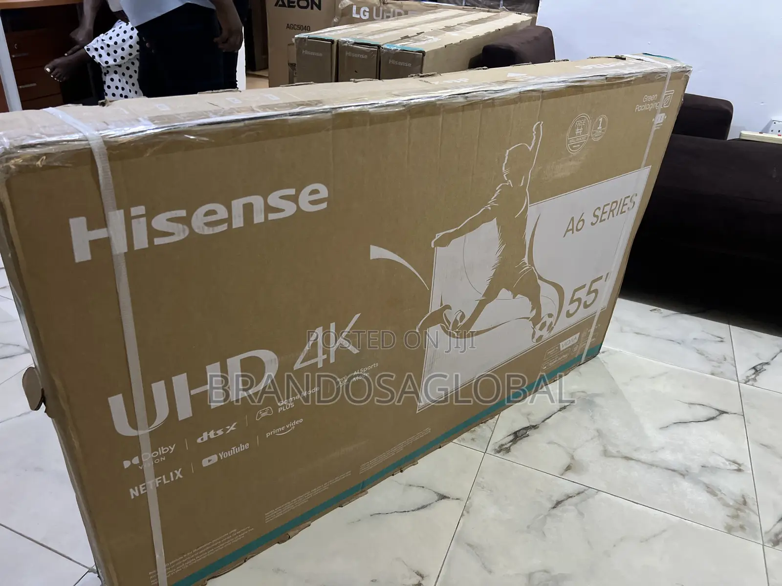 Hisense 55 Inch 55a6k Smart Uhd – Fast Response Screen