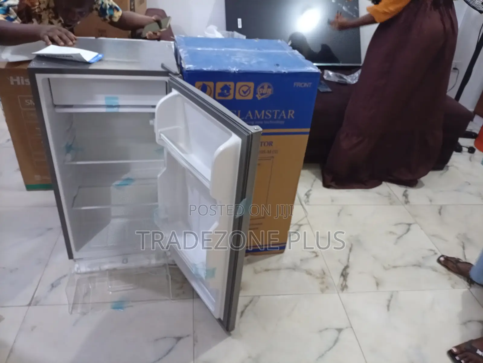 Glamstar 90l Double Door Fridge – Perfect for Hostel