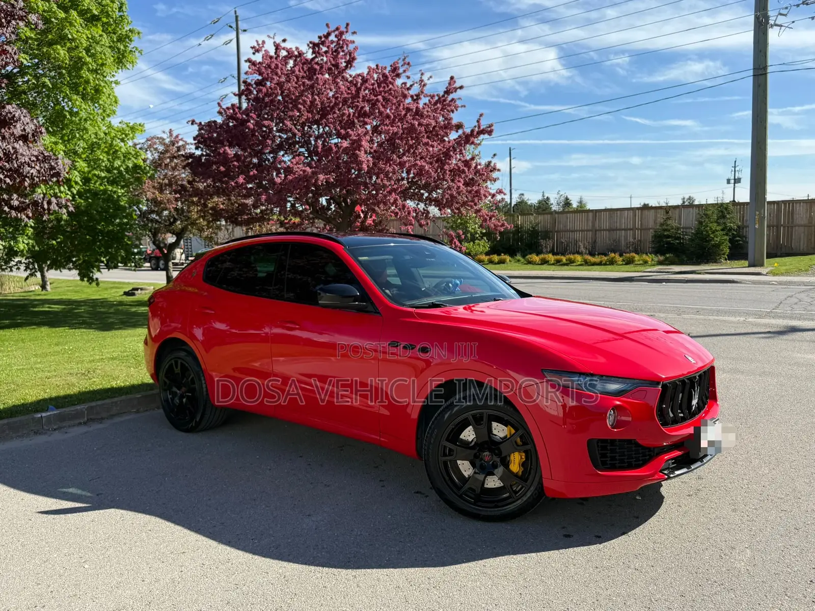 Maserati Levante S GranSport AWD 2018 Red