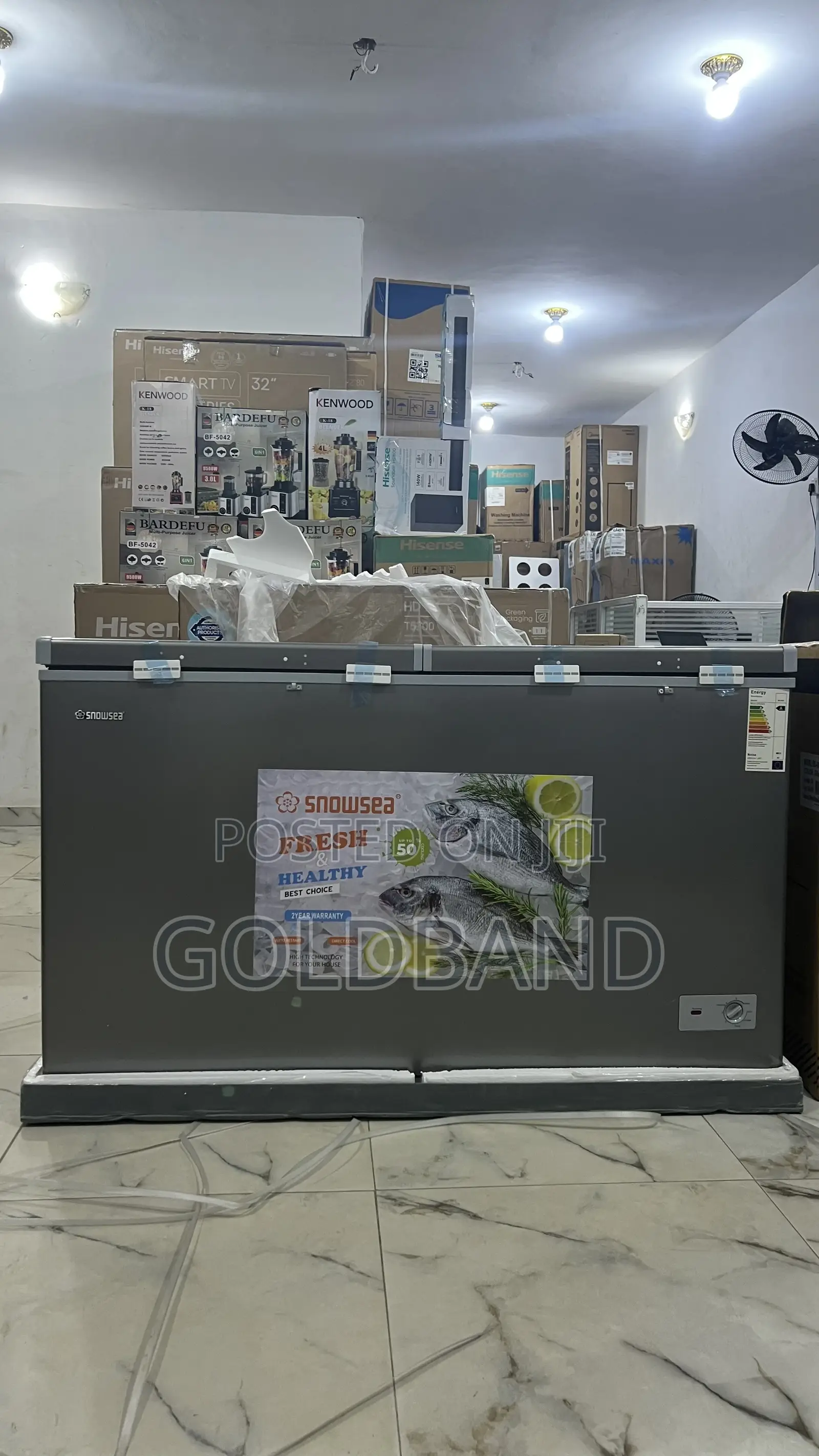 Snowsea Bd600 Double Door Freezer – Fast Freeze, Low Power Use