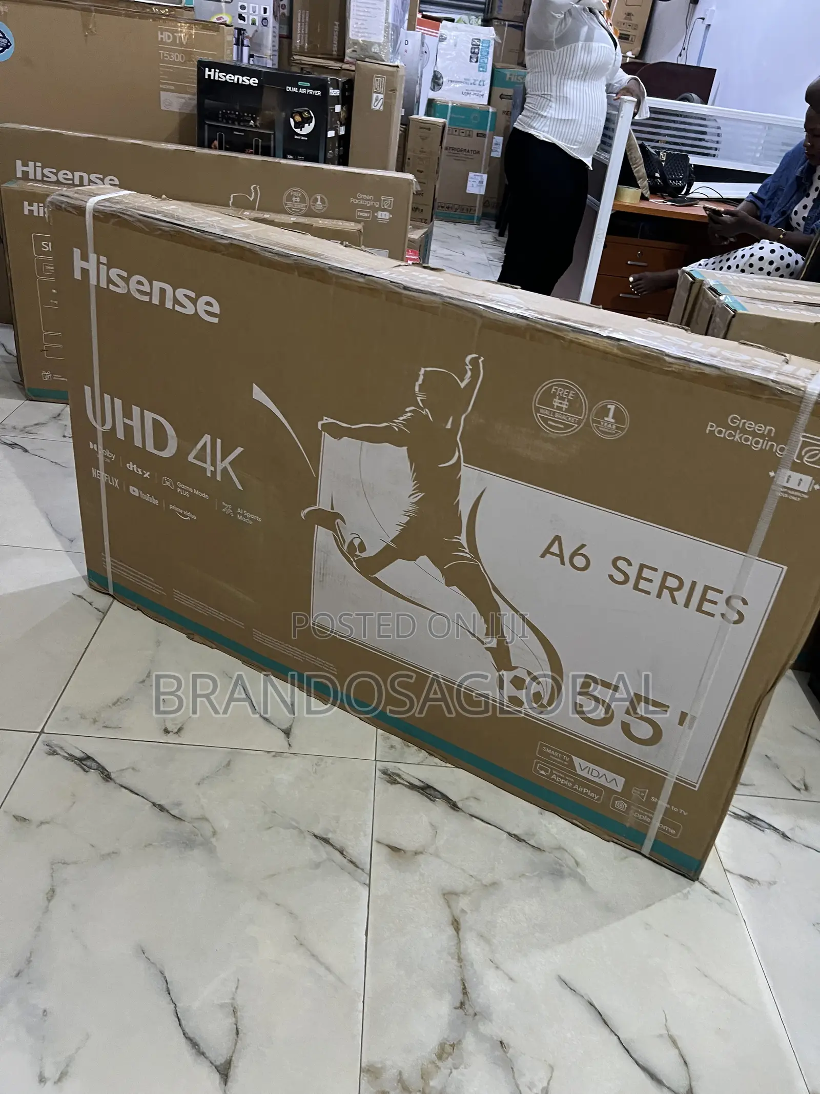 Hisense 55a6k Uhd Smart 55” – Built-in Chromecast Feature