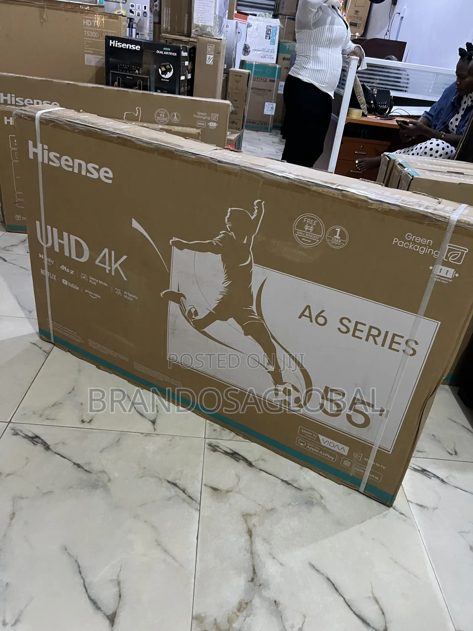 Hisense 55a6k Uhd Smart 55” – Built-in Chromecast Feature