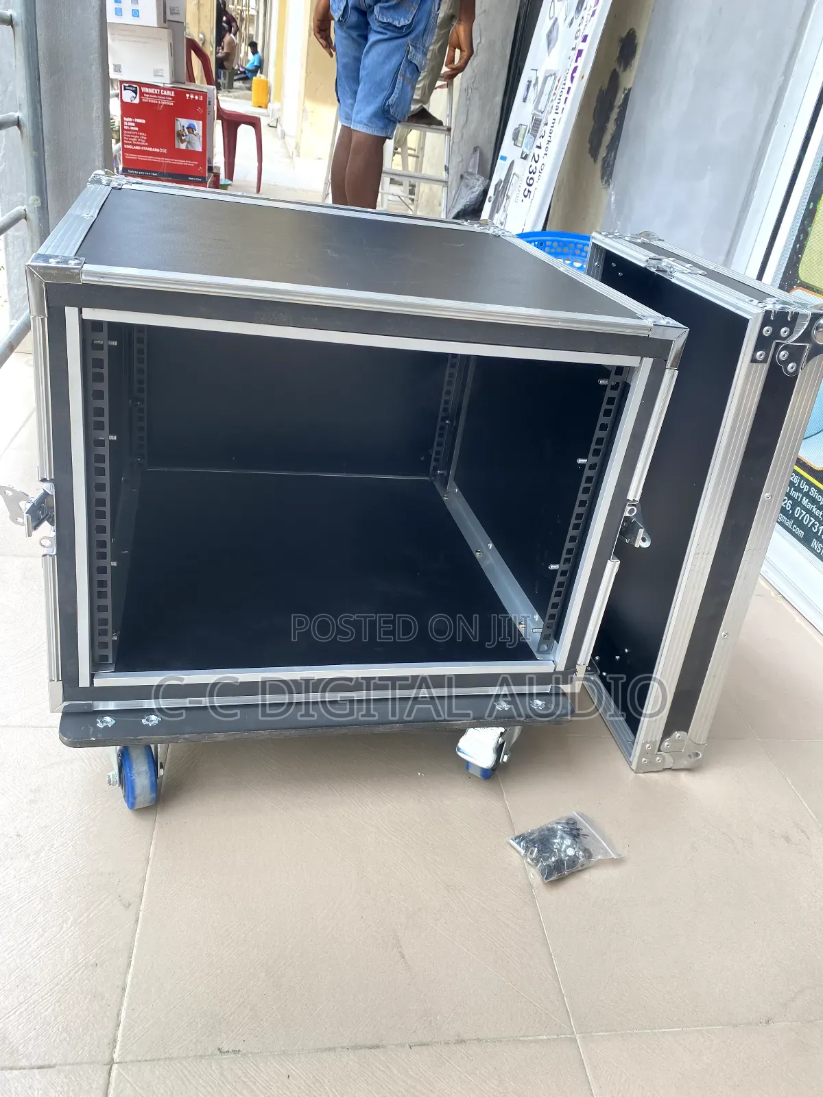 12u Space Amp Rack Mount Case