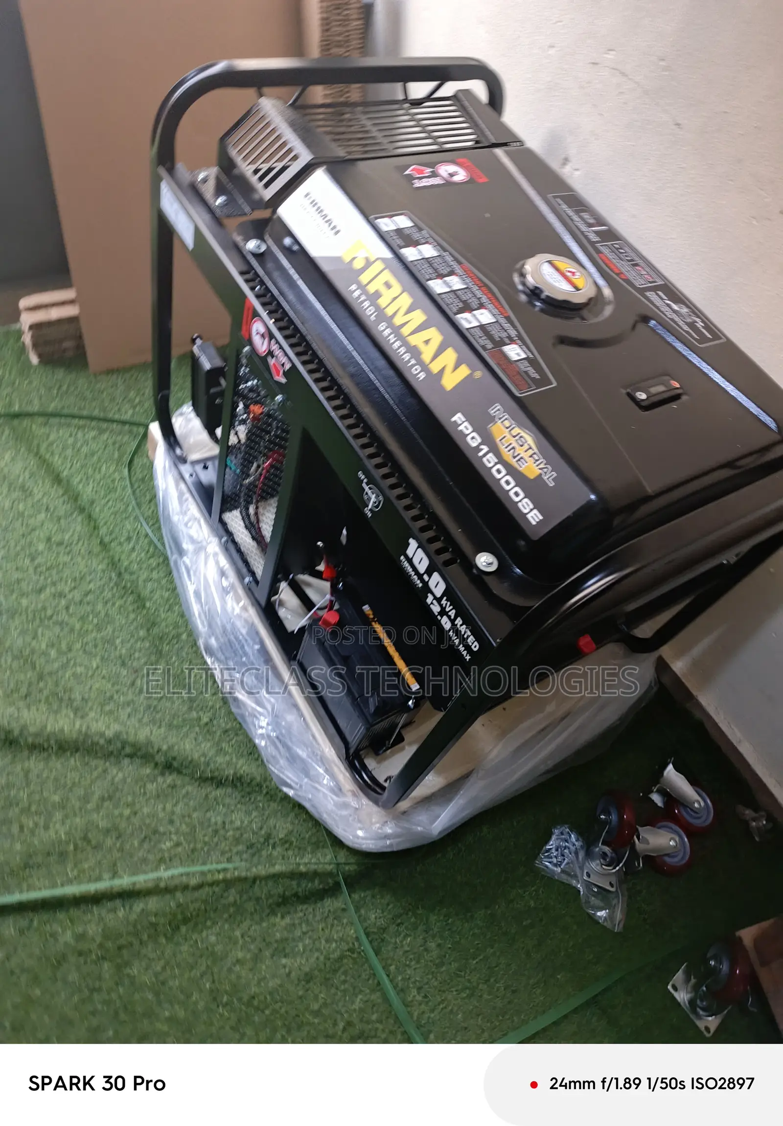 Rugged Firman 10kva Electric Start Generator
