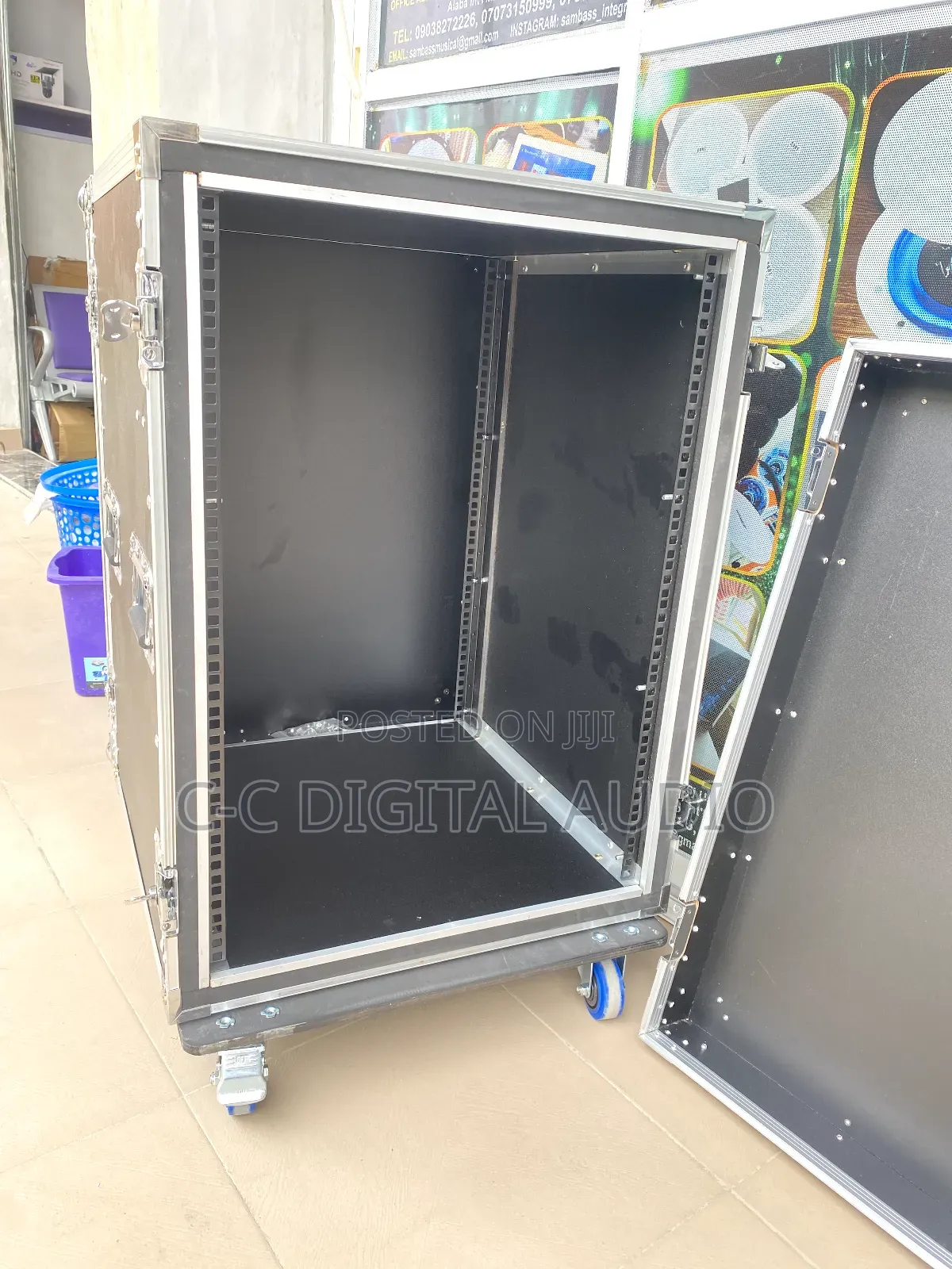16u Amplifier Space Rack Mount Case