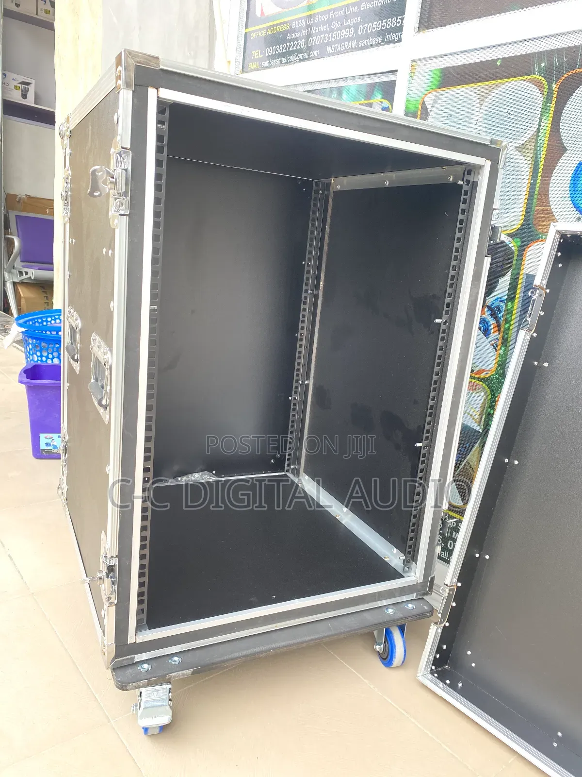 16u Amplifier Space Rack Mount Case