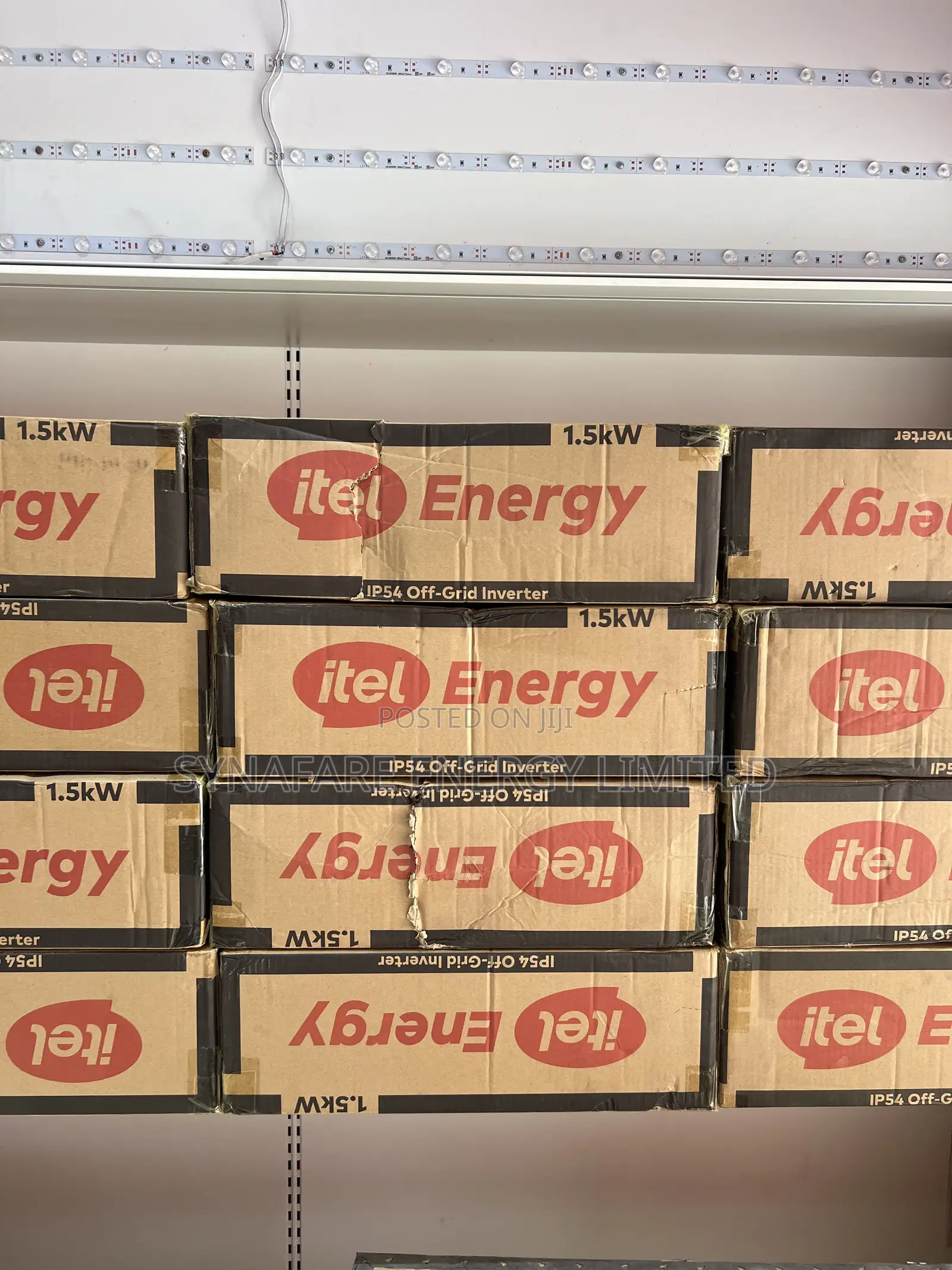 Itel 1.5kw (1500w) Inverter Hybrid 12v Ip54 1phase Ipv-1k512u