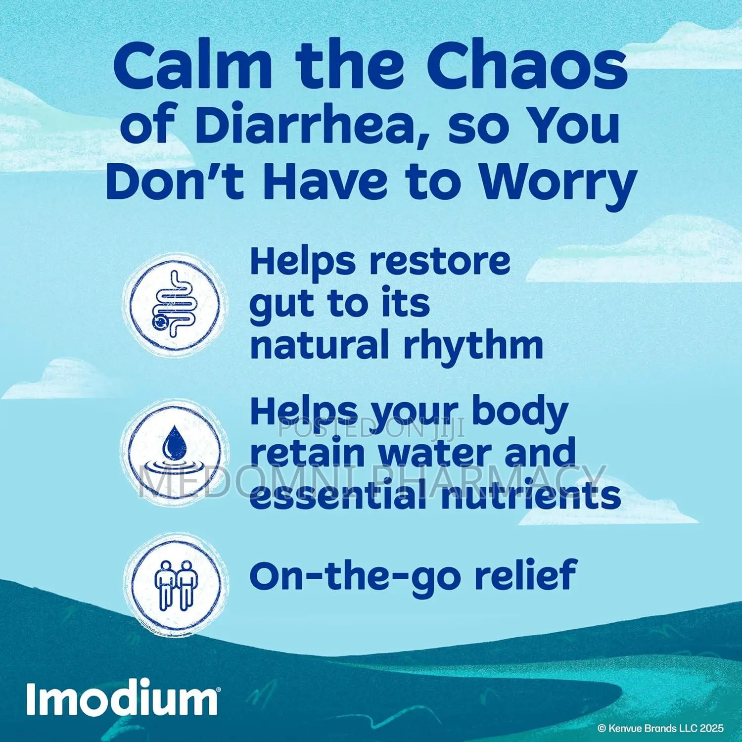 Imodium a-D Diarrhea Relief Softgels With Loperamide HCL