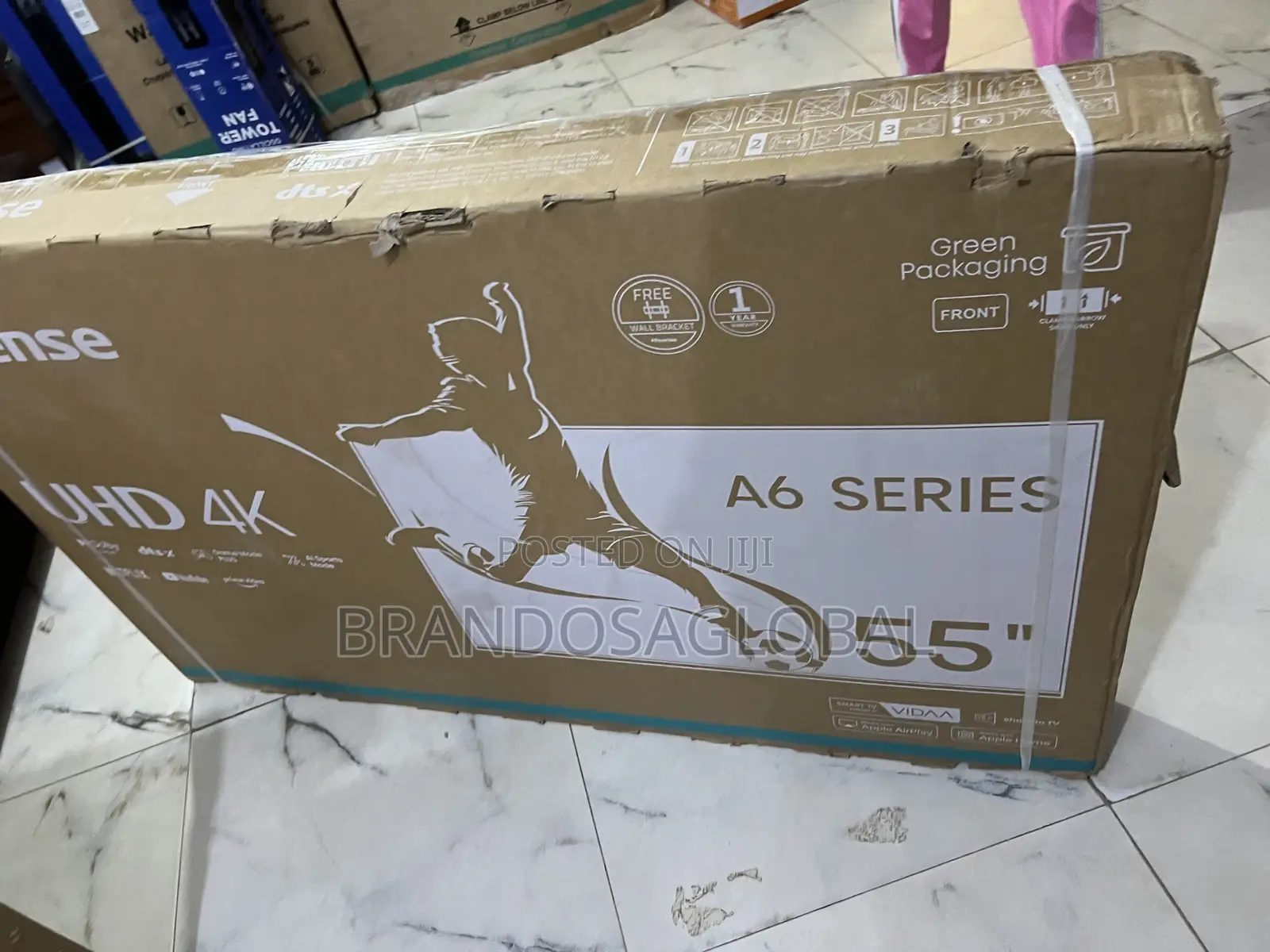 Hisense 55 Inch Uhd Tv 55a6k – High Contrast Display