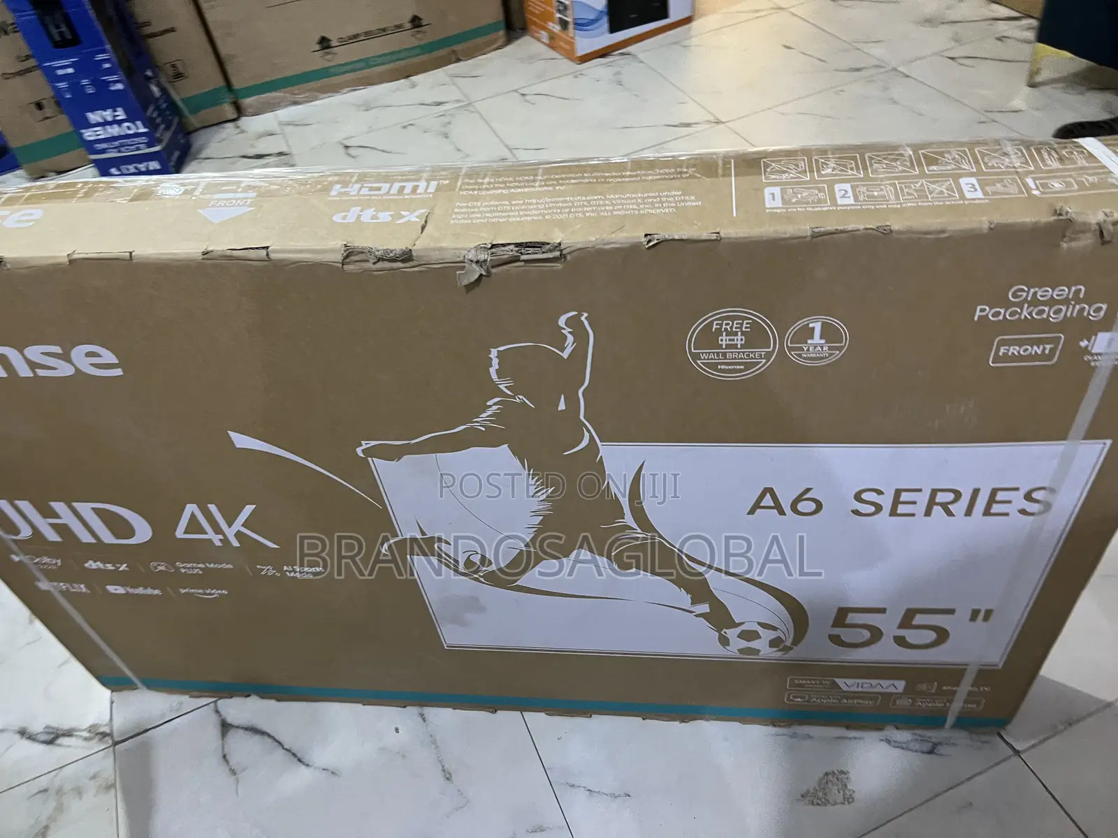 Hisense 55a6k – 55 Inch Smart Uhd Android Tv