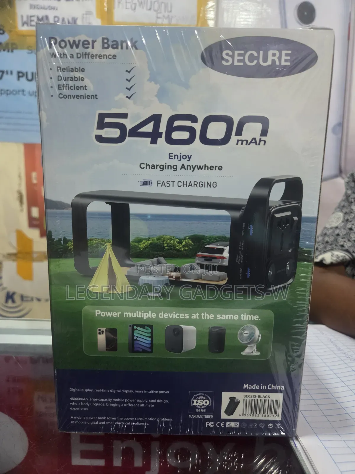 54,600mah Powebank With 100w Fast Charge For Laptop And Extension Spac