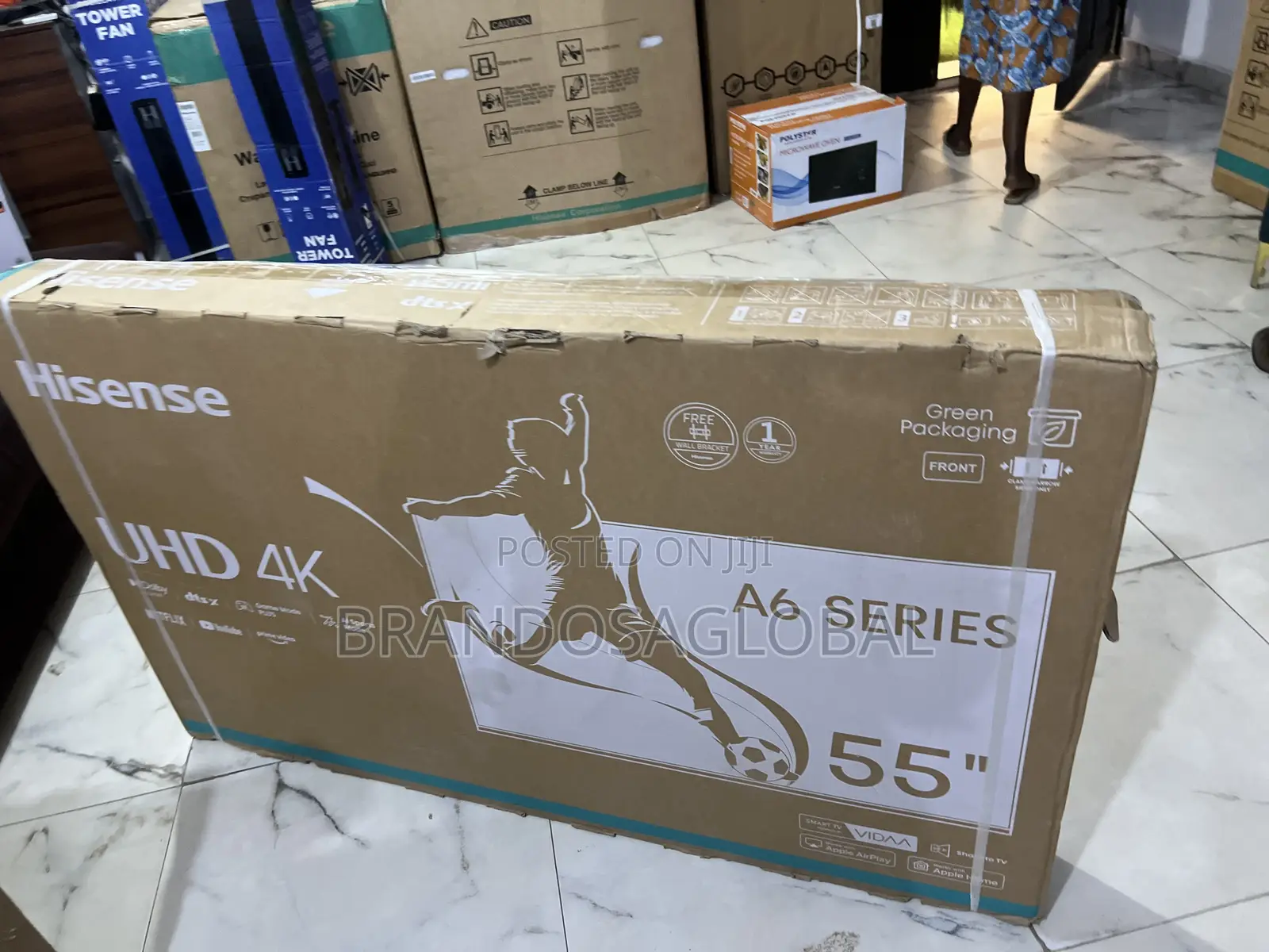 Hisense 55 Inch Uhd Smart Tv 55a6k – Game Mode Ready