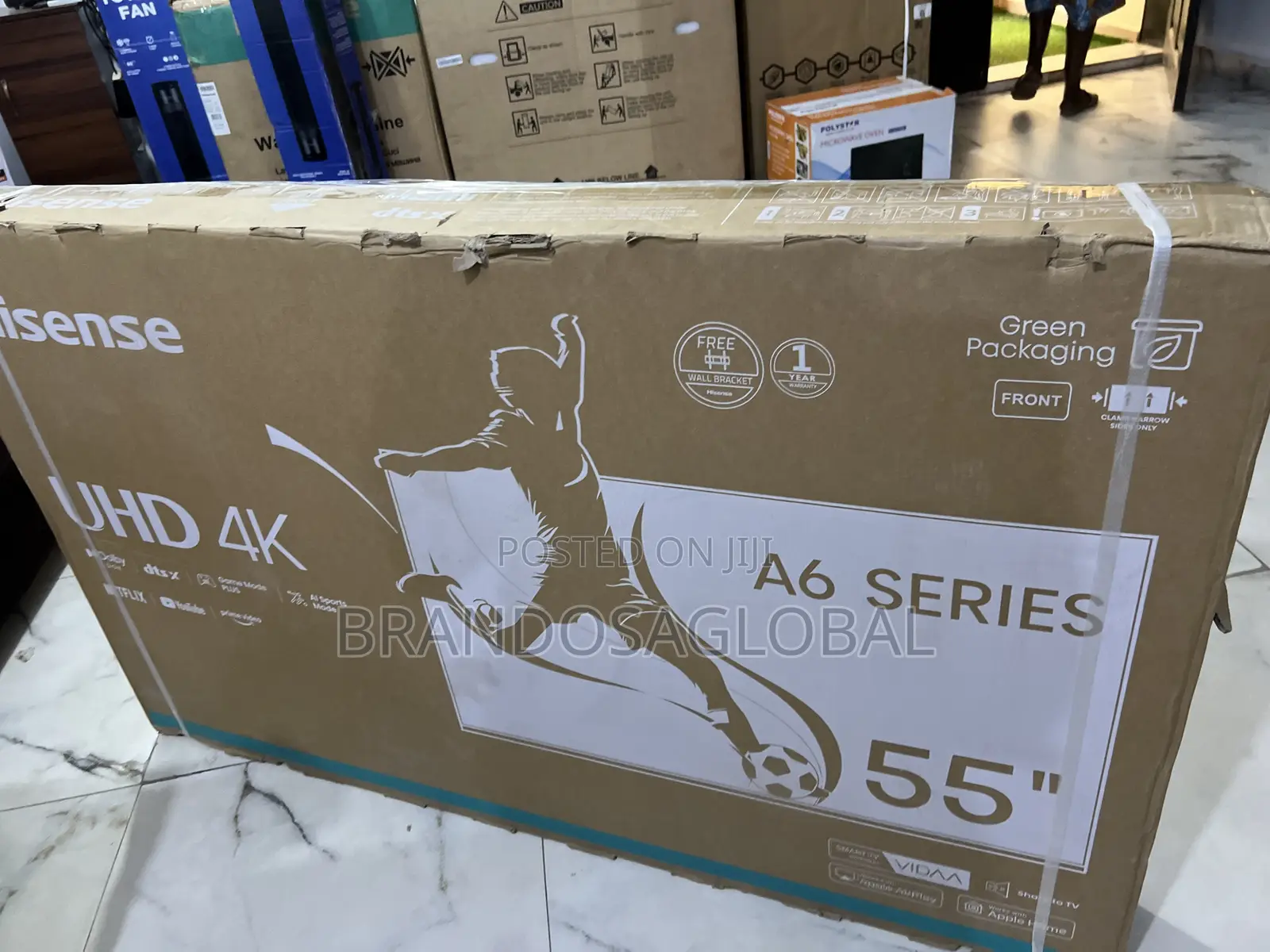 Hisense 55a6k – 55 Inch Smart Uhd Tv With Built-in Apps