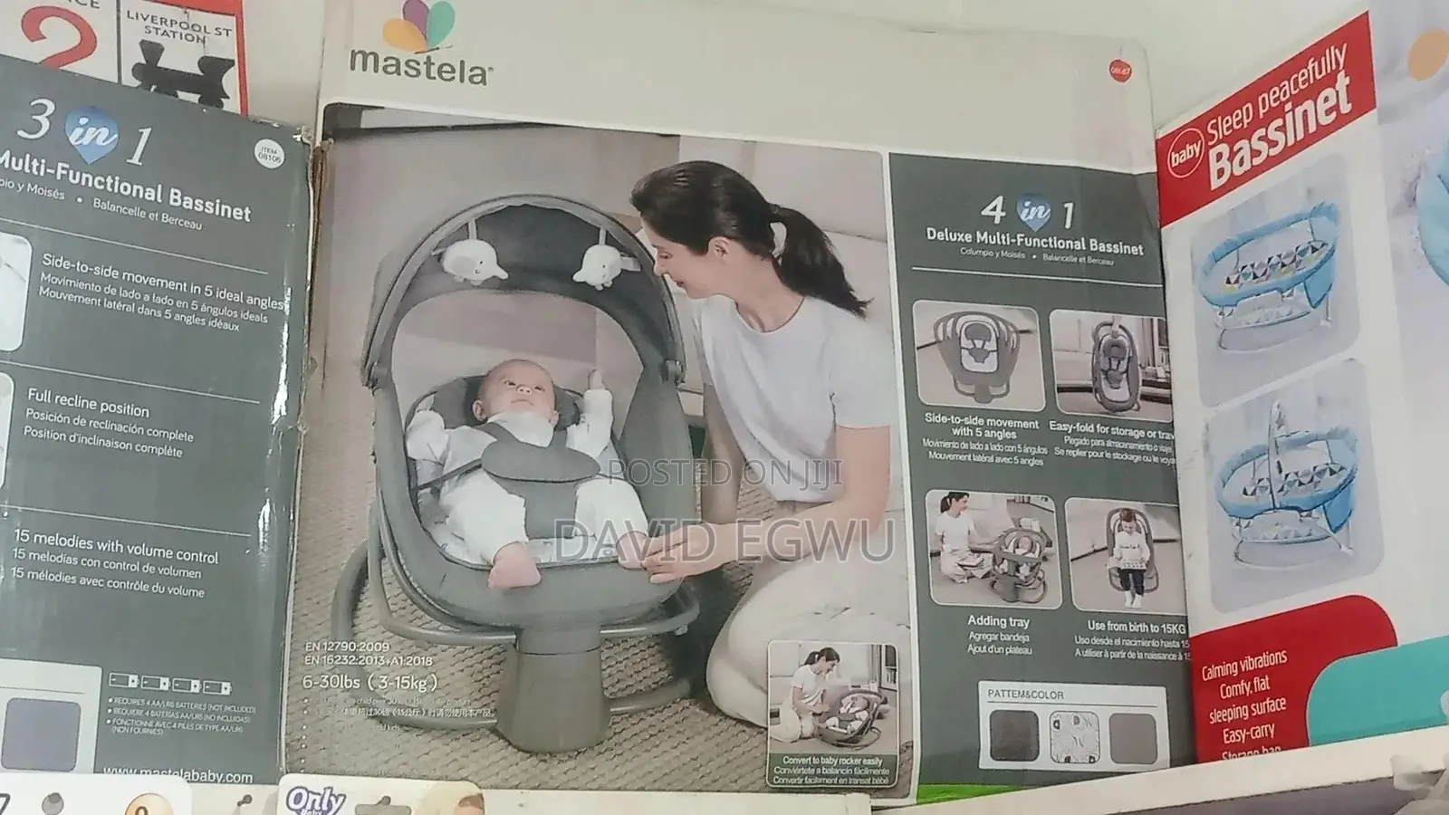 Mastela 4 In 1 Automatic Swing