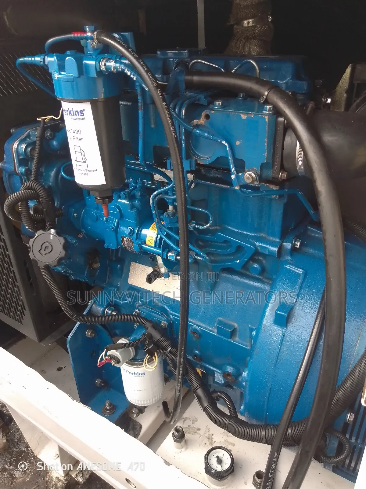 30kva Ecoplus Perkins Generator Super Silence Almost New