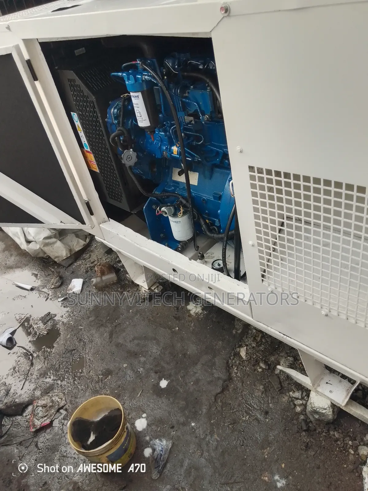 30kva Ecoplus Perkins Generator Super Silence Almost New