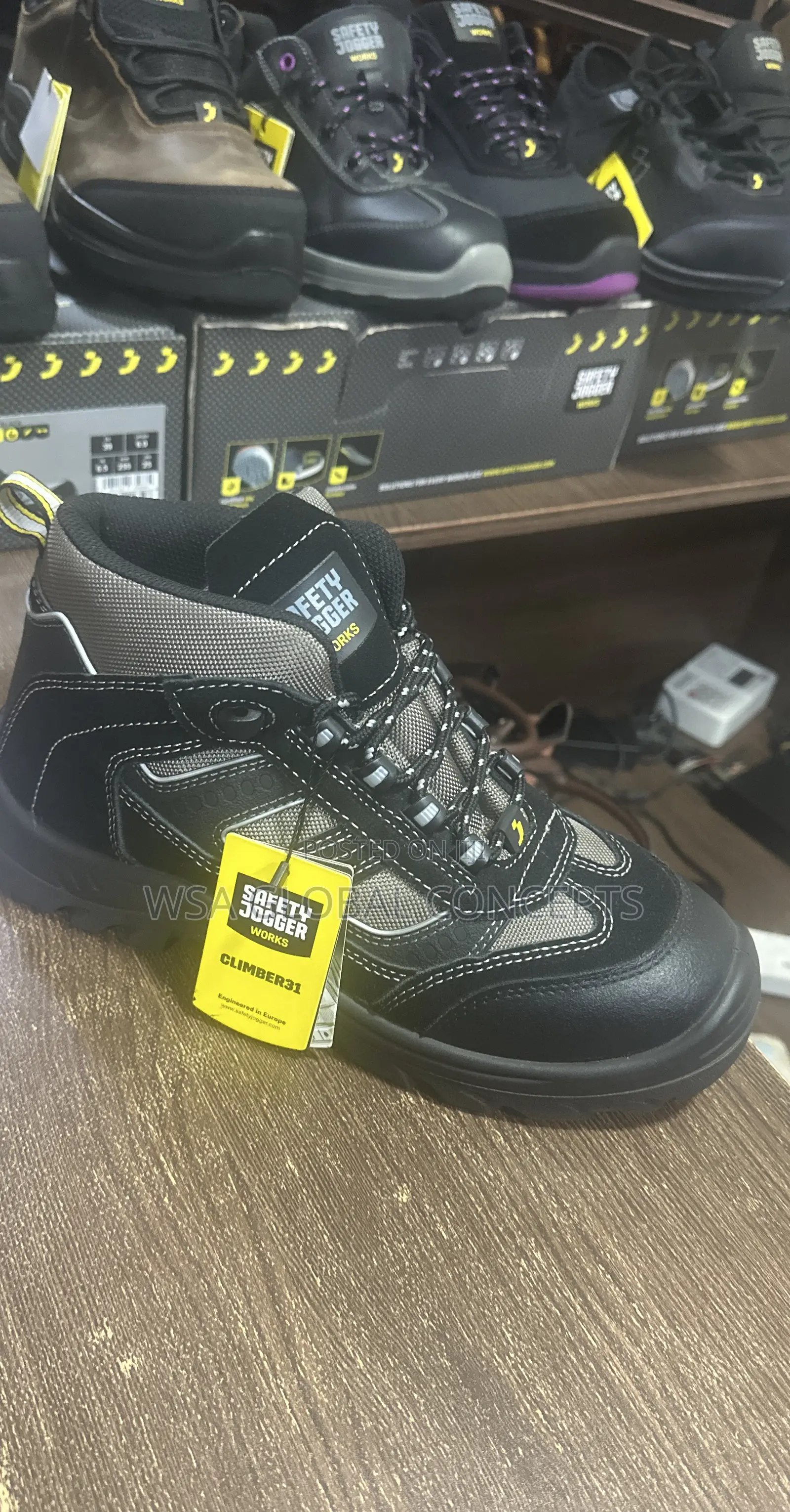 Climber31 Steel Toe Safety Jogger Boots