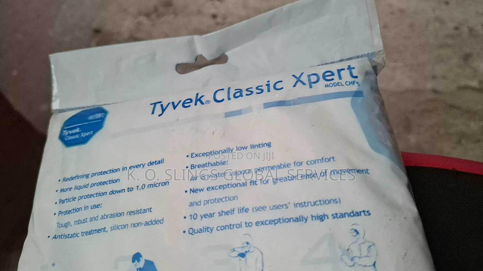 Tyvek Safety Coverall