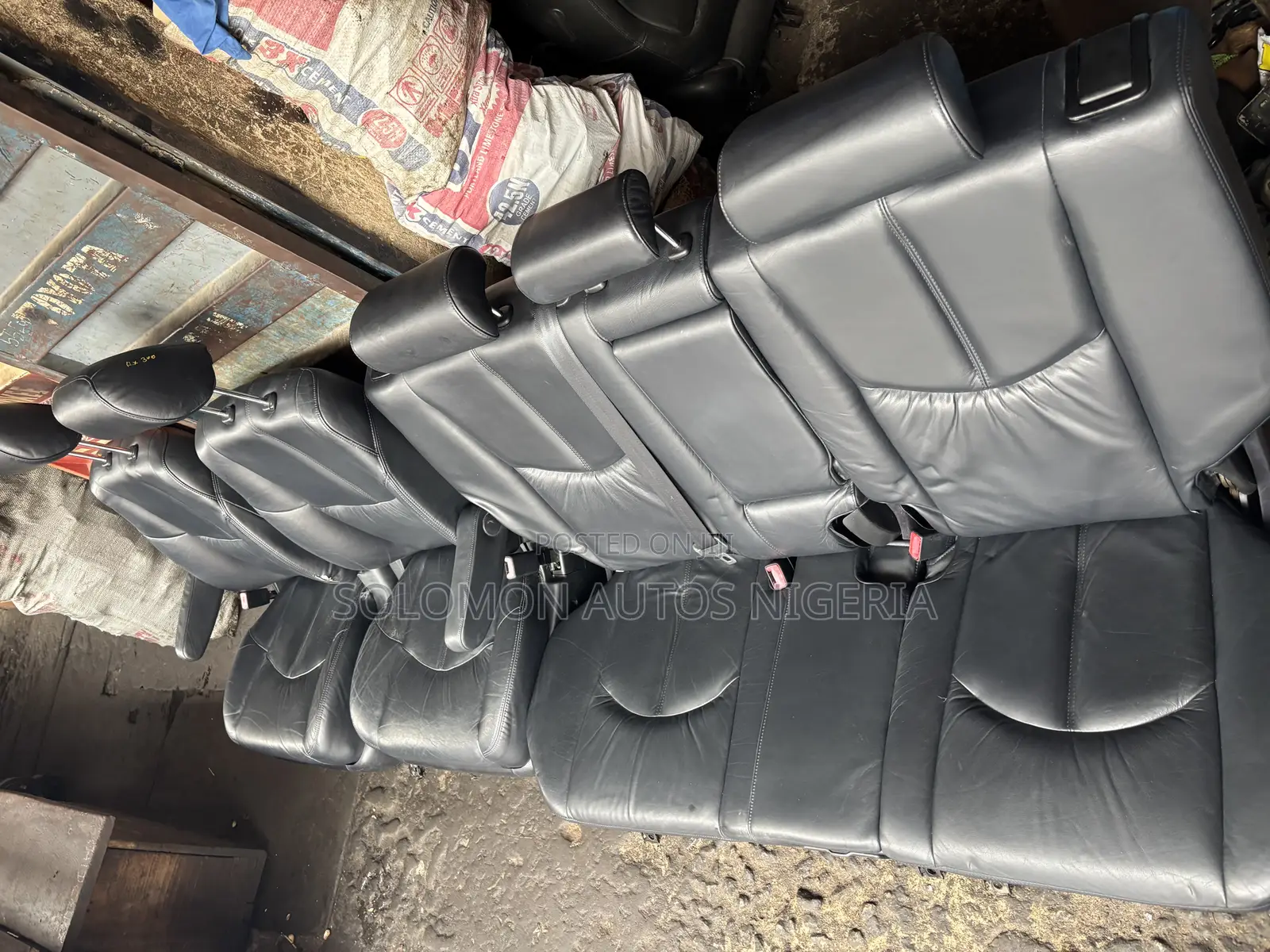 Complete Seat Lexus Rx 300 Black Leather