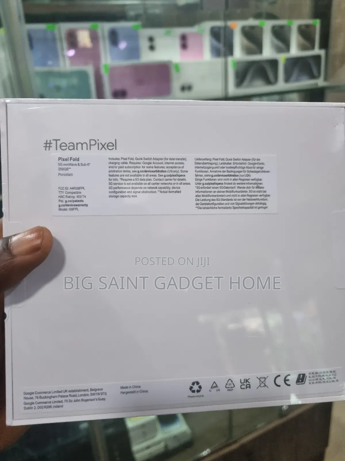 New Google Pixel Fold 256 GB Gray