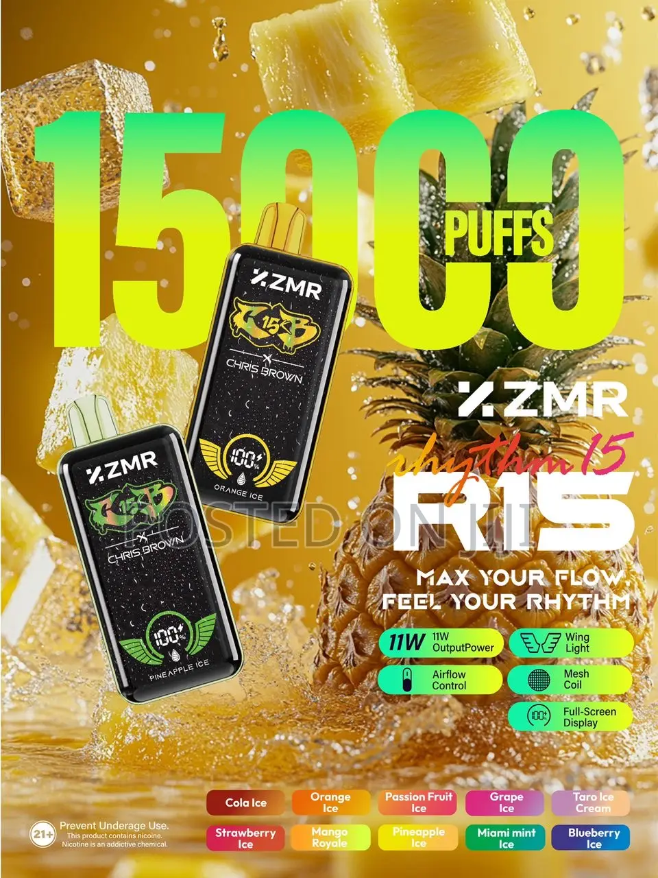 ZMR Puffs Disposable Vape