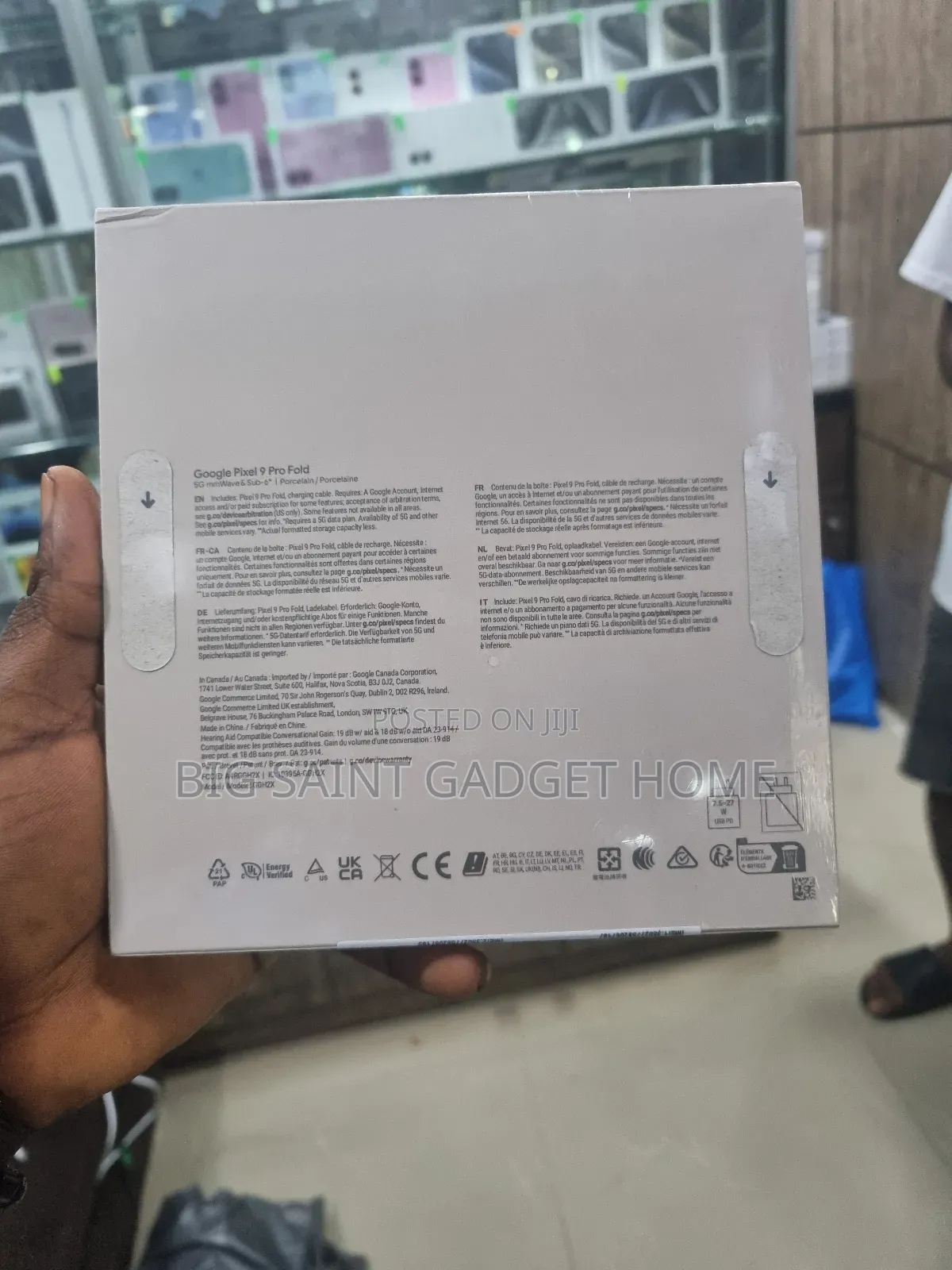 New Google Pixel 9 Pro Fold 256 GB Black