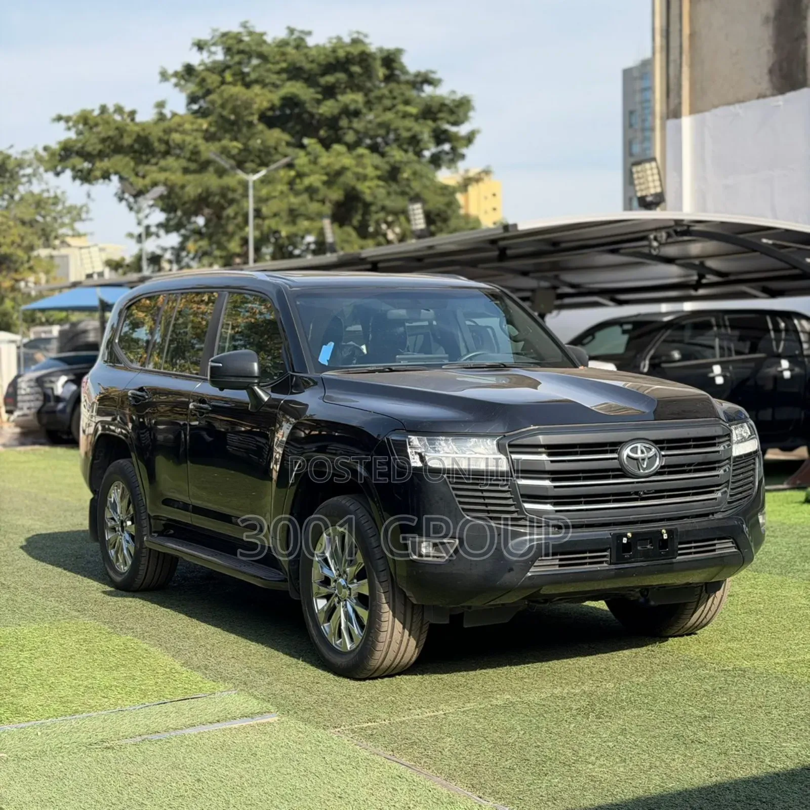 New Toyota Land Cruiser LC300 2024 Black