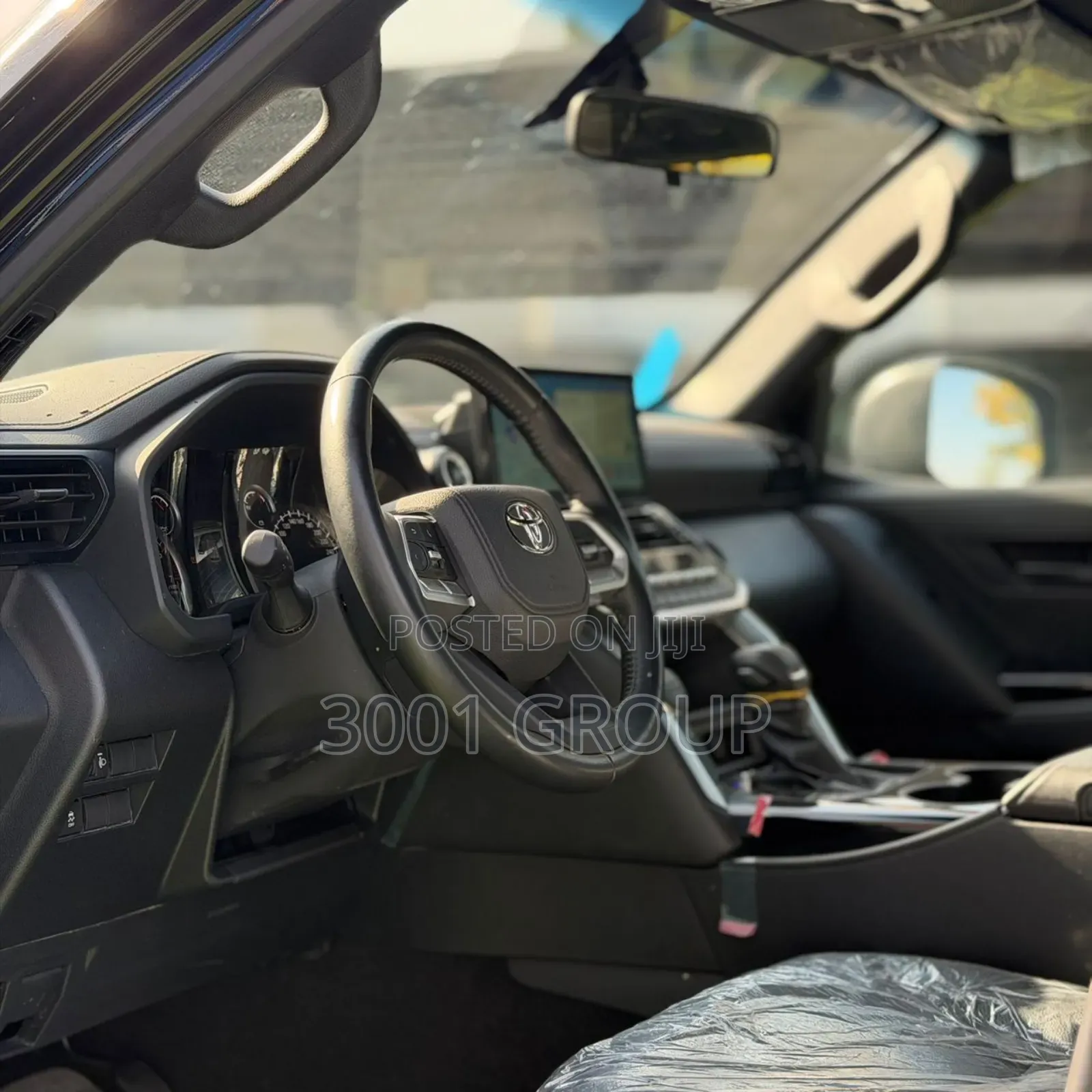 New Toyota Land Cruiser LC300 2024 Black