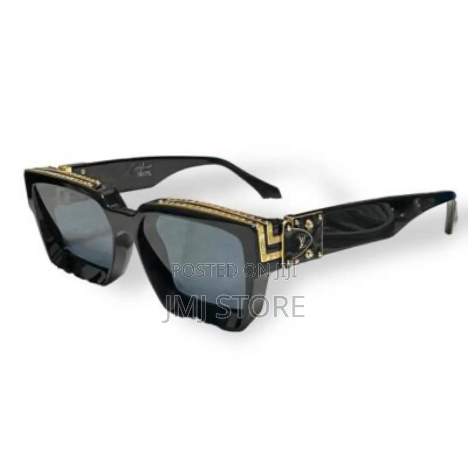 Louis Vuittonmillionairez1165eblack Gold Sunglasses Black Eyewear 18