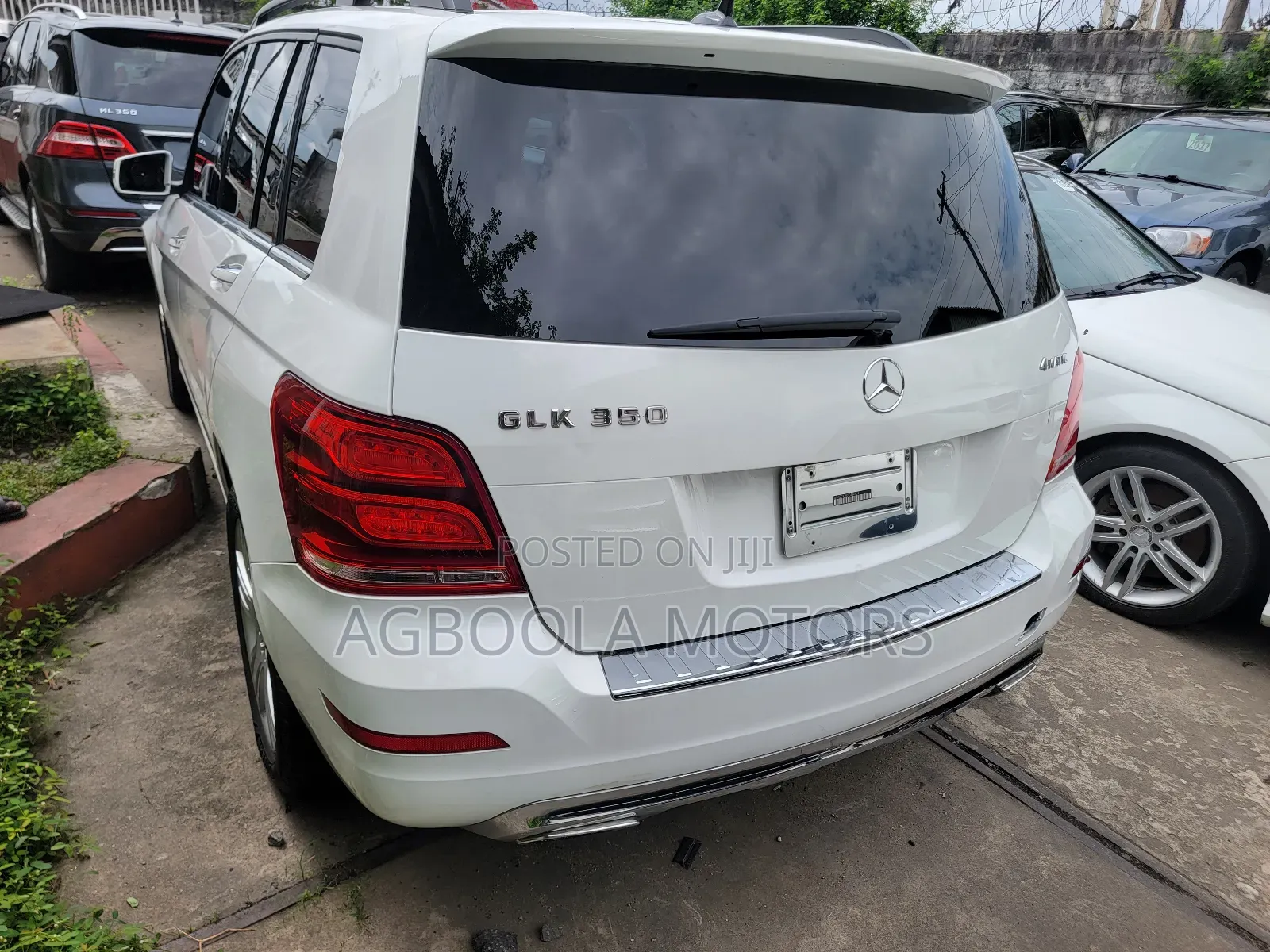 Mercedes-Benz GLK-Class 350 4MATIC 2014 White