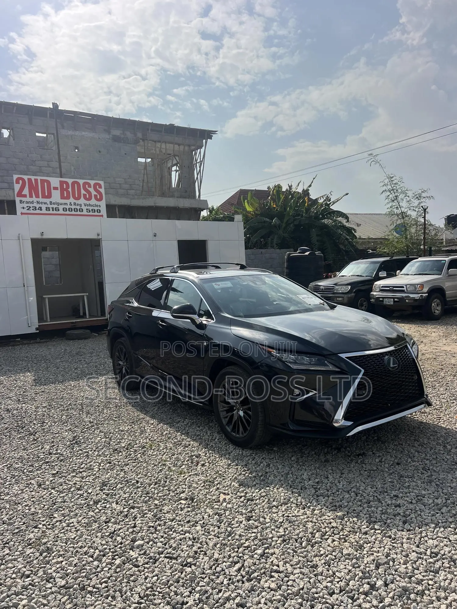 Lexus RX 350 F Sport FWD 2017 Black