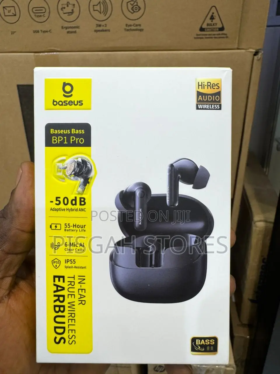 Baseus Bass Bp1 Pro in-Ear True Wireless Earbuds Cosmic Black