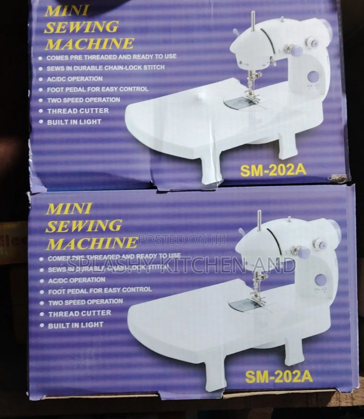 Electric Portable Mini Sewing Machine With Extension Table/Board